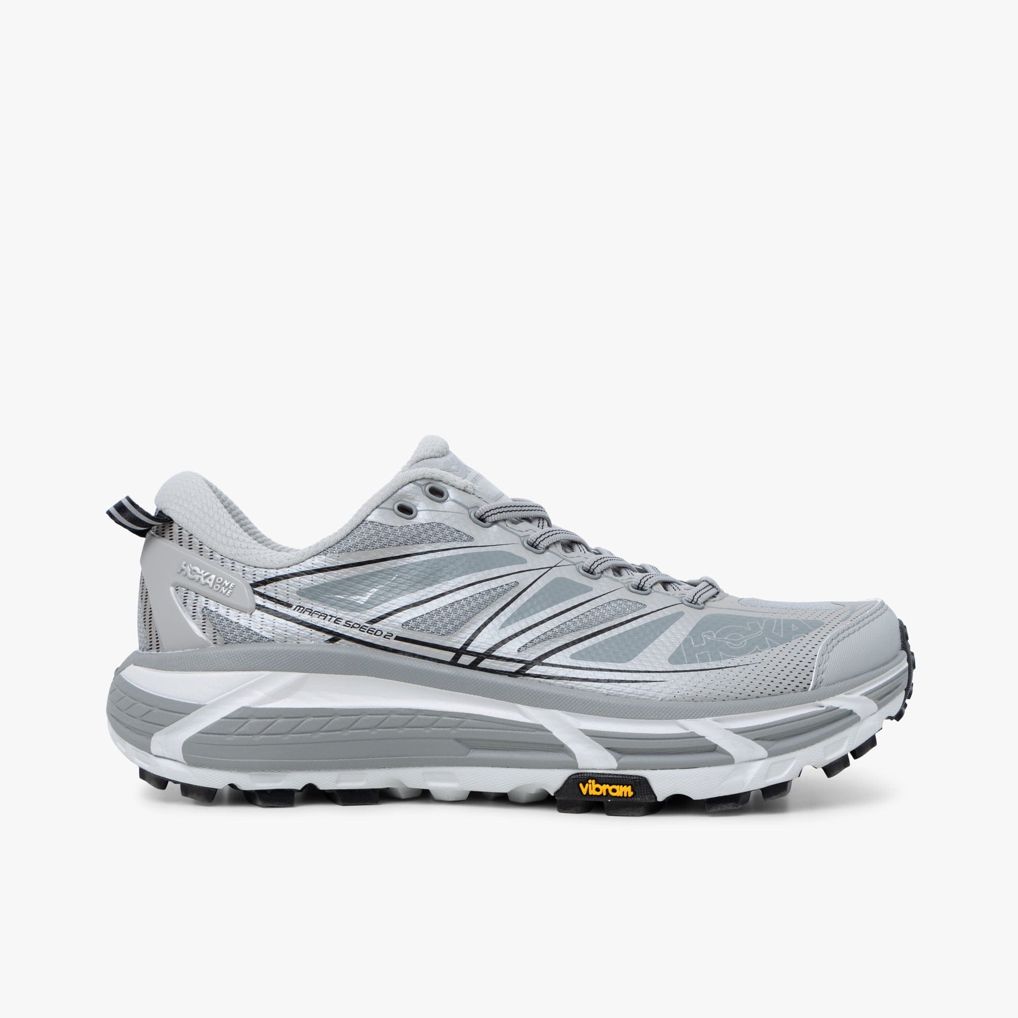 Hoka U Mafate Speed 2 Stellar Grey / Galactic Grey