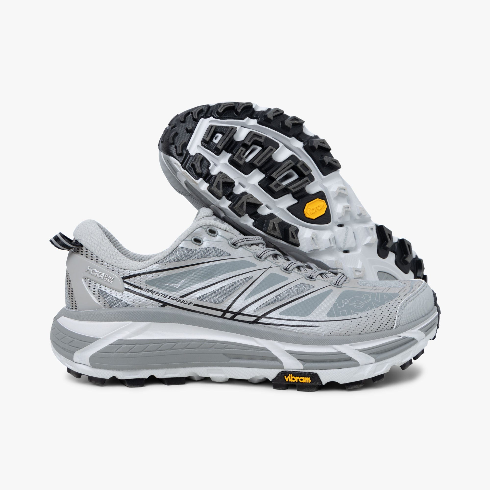 Hoka U Mafate Speed 2 Stellar Grey / Galactic Grey