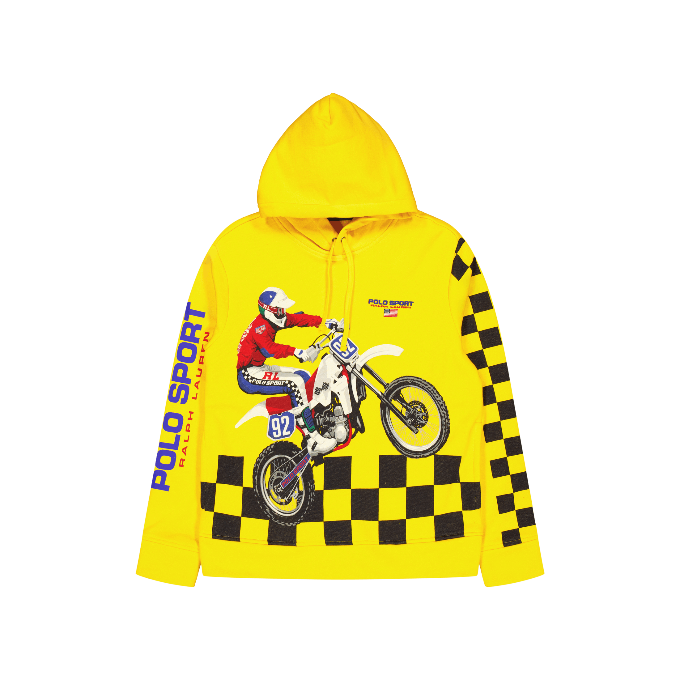 Polo Ralph Lauren Polo Sport Motocross - Print Hoodie Engineered Victory Lap