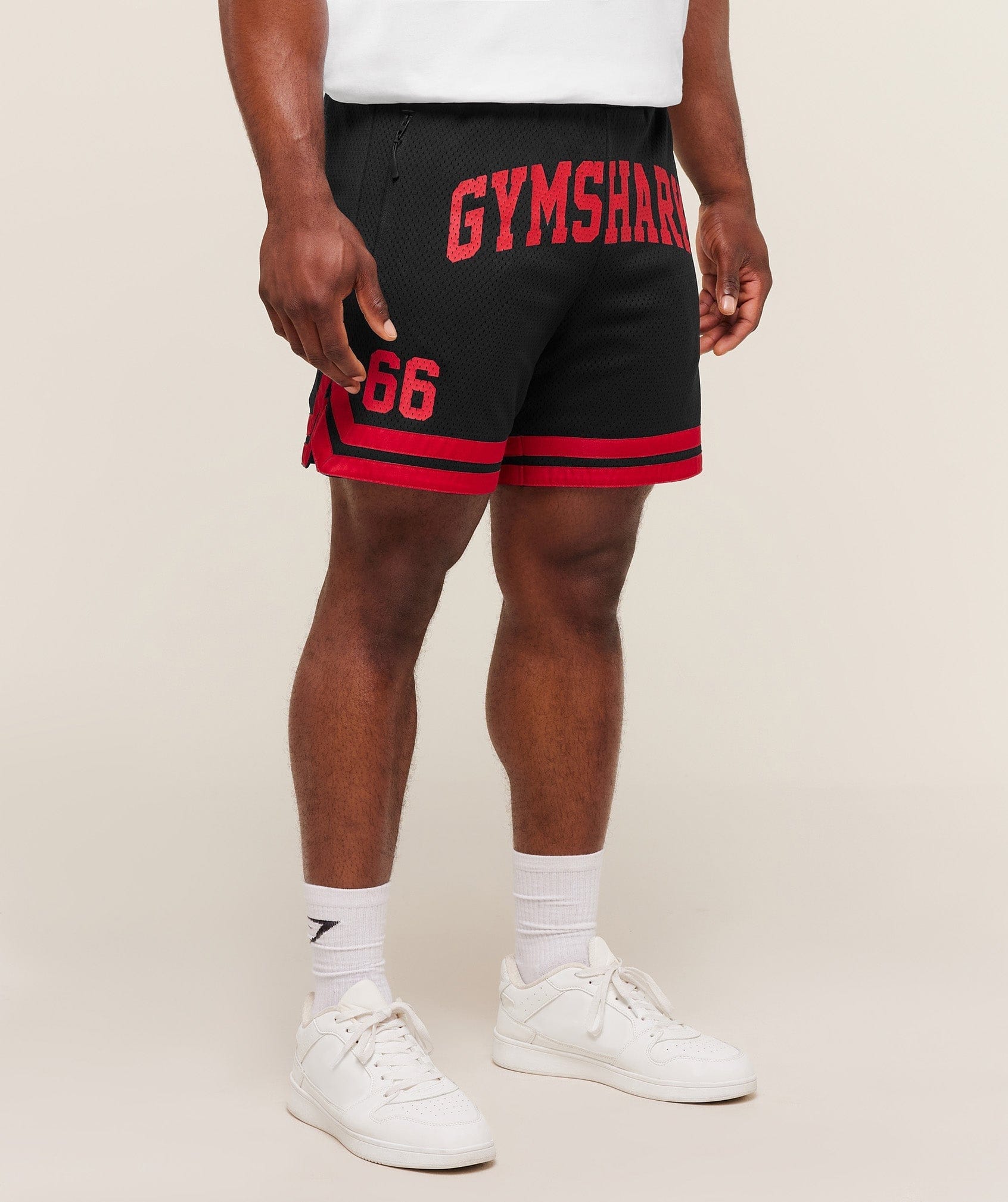 Gymshark Campus Mesh Shorts Black