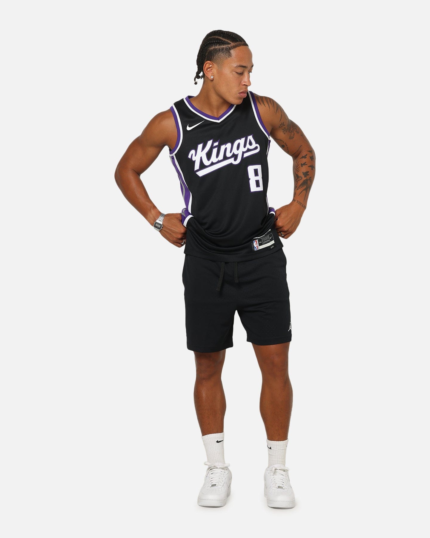 Nike Zach LaVine Sacramento Kings #8 Icon Edition 2023/24 Nike Dri - Fit NBA Swingman Jersey Black