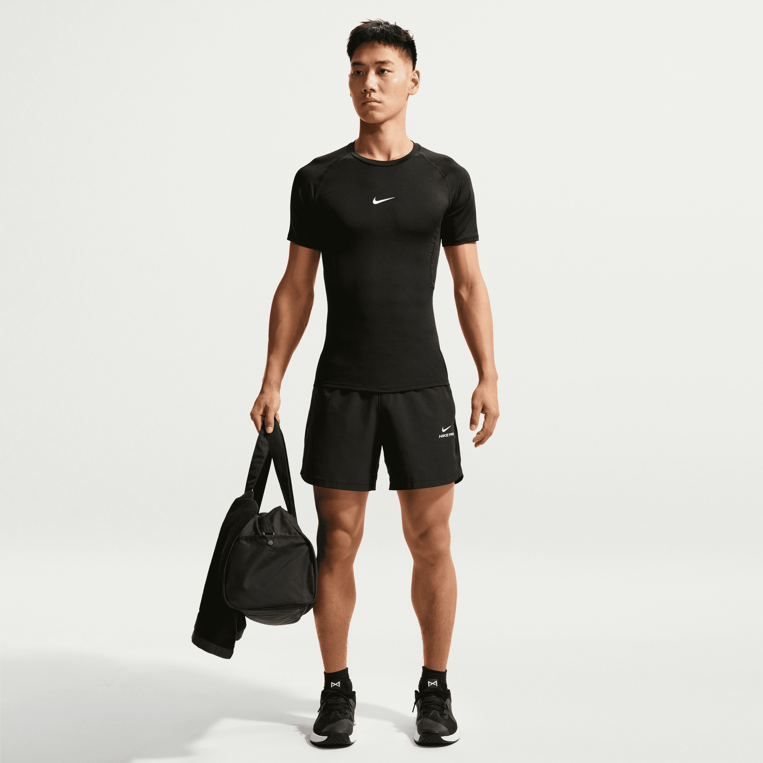 Nike Pro Men's Dri - FIT Tight Short - Sleeve Fitness Top