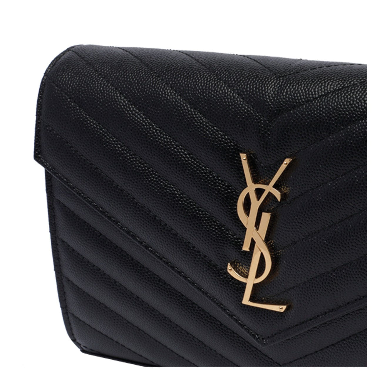 Saint Laurent Women Cassandre Classic Chain Pouch