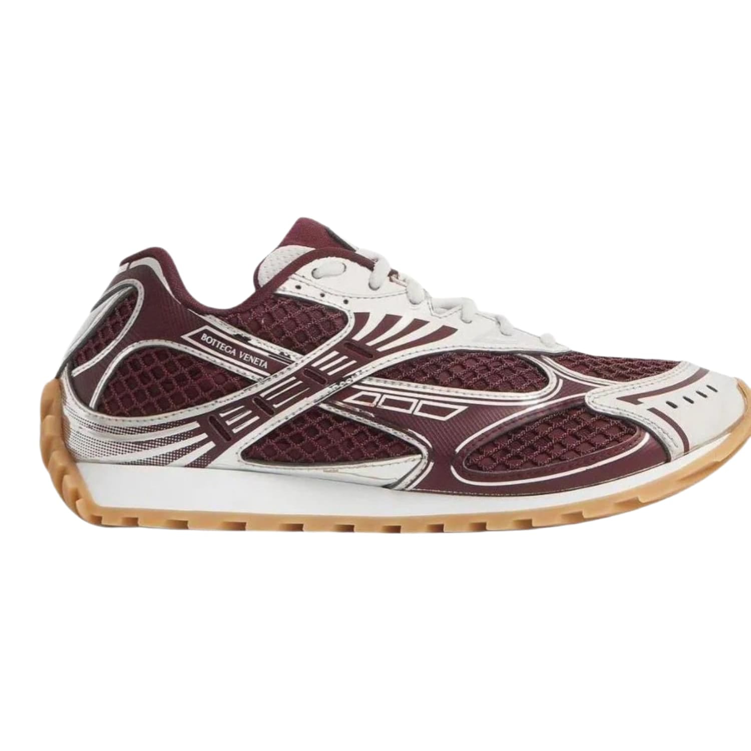 Bottega Veneta Orbit Runner Barolo Silver