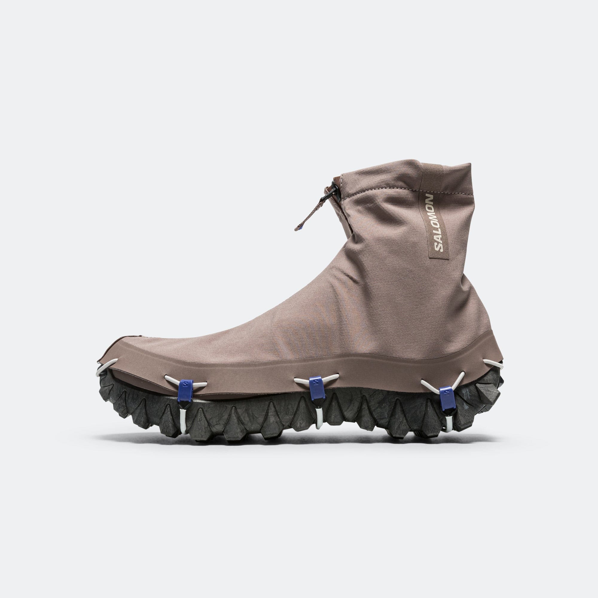 Salomon Snowclog Advanced - Iron/Silver Cloud - Clematis Blue