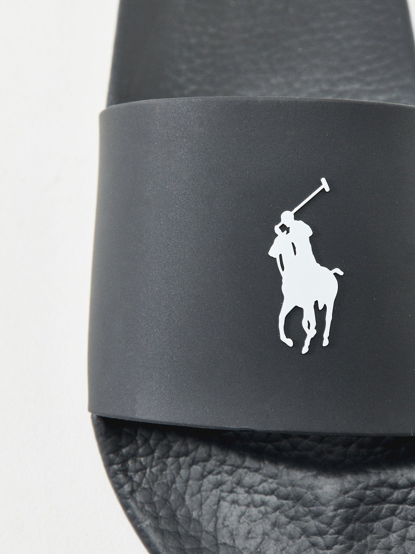Polo Ralph Lauren Polo Slides Black