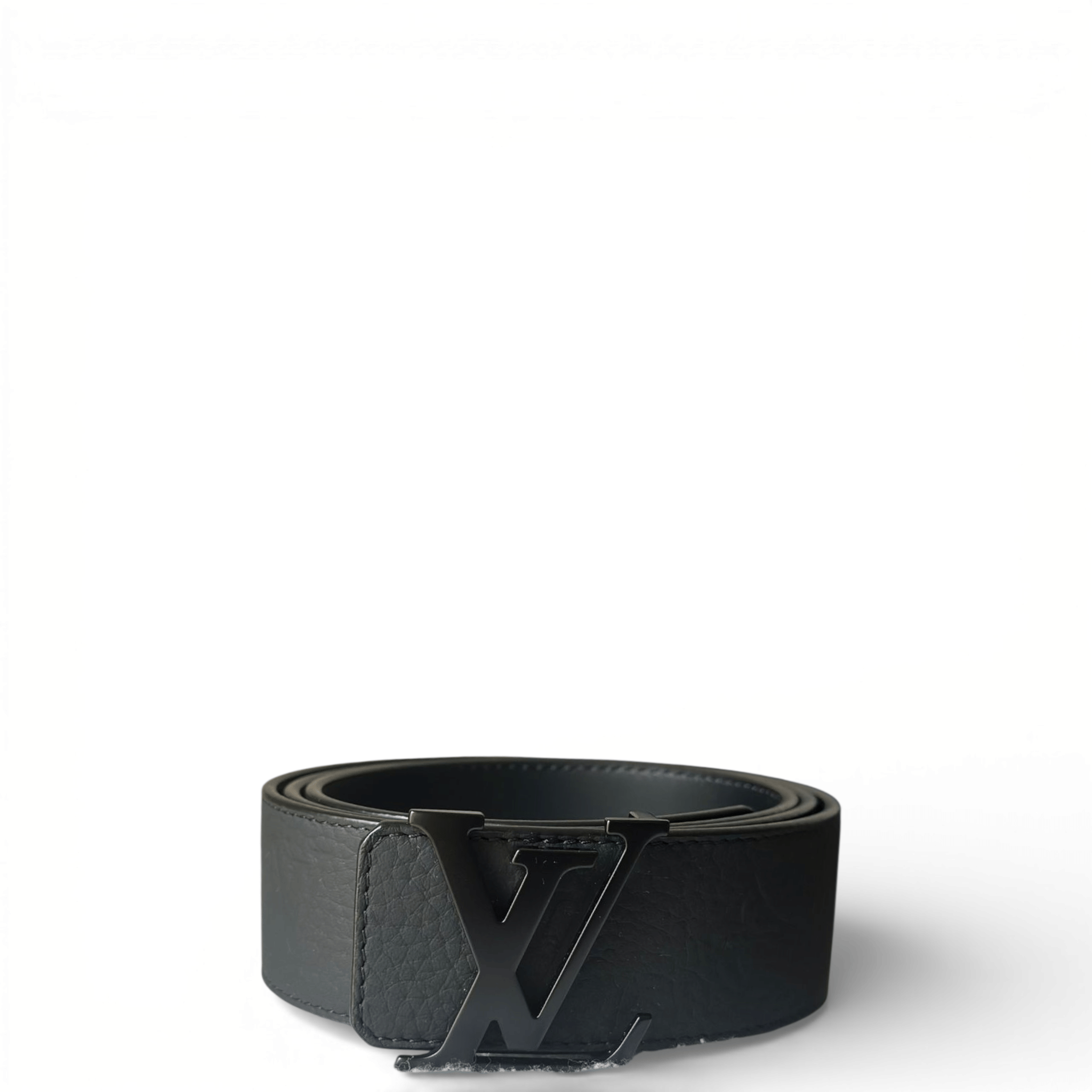 Louis Vuitton LV Initiales 40 mm Reversible Belt Black Monogram Eclipse 95 cm