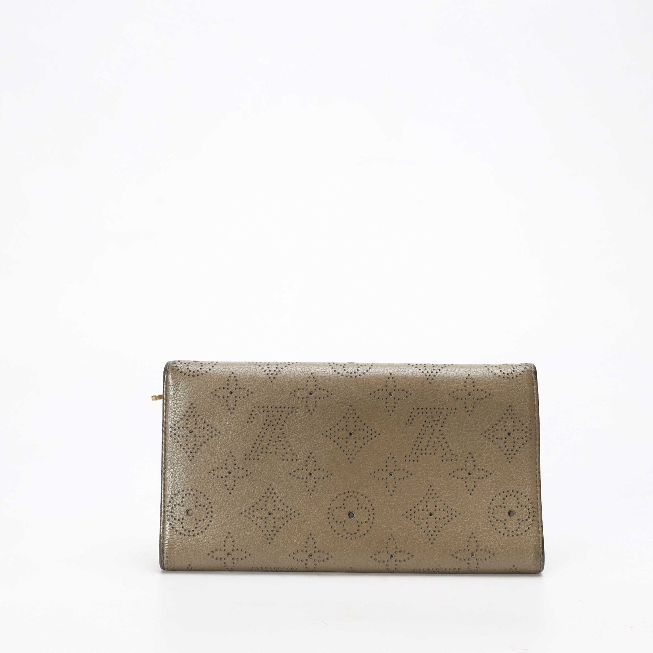 Louis Vuitton Monogram Taupe Mahina Amelia Wallet