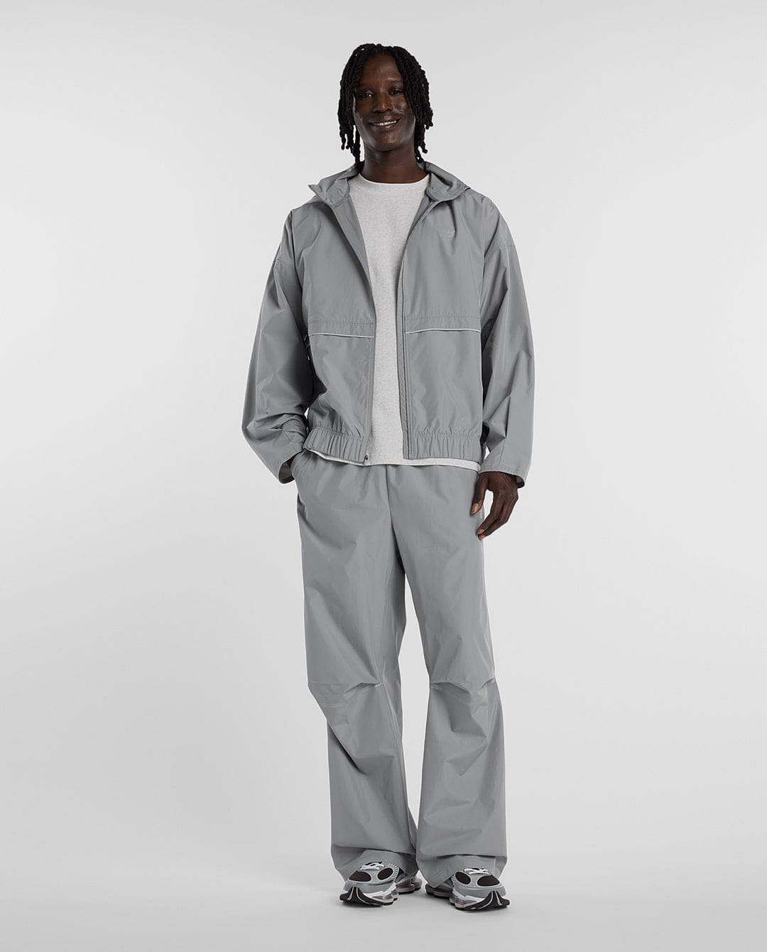 New Balance - Elusive Shell Pant - Slate Grey