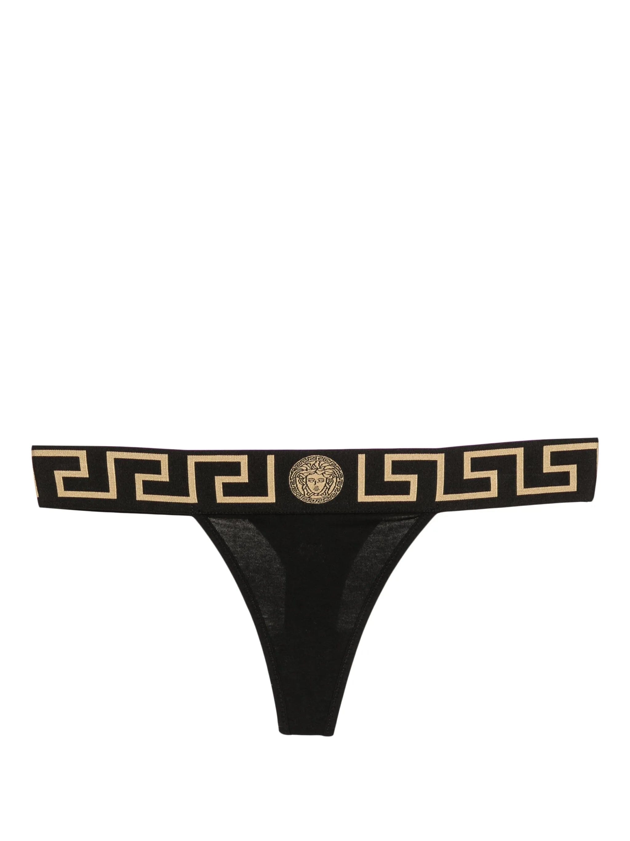 Versace cotton - jersey thong