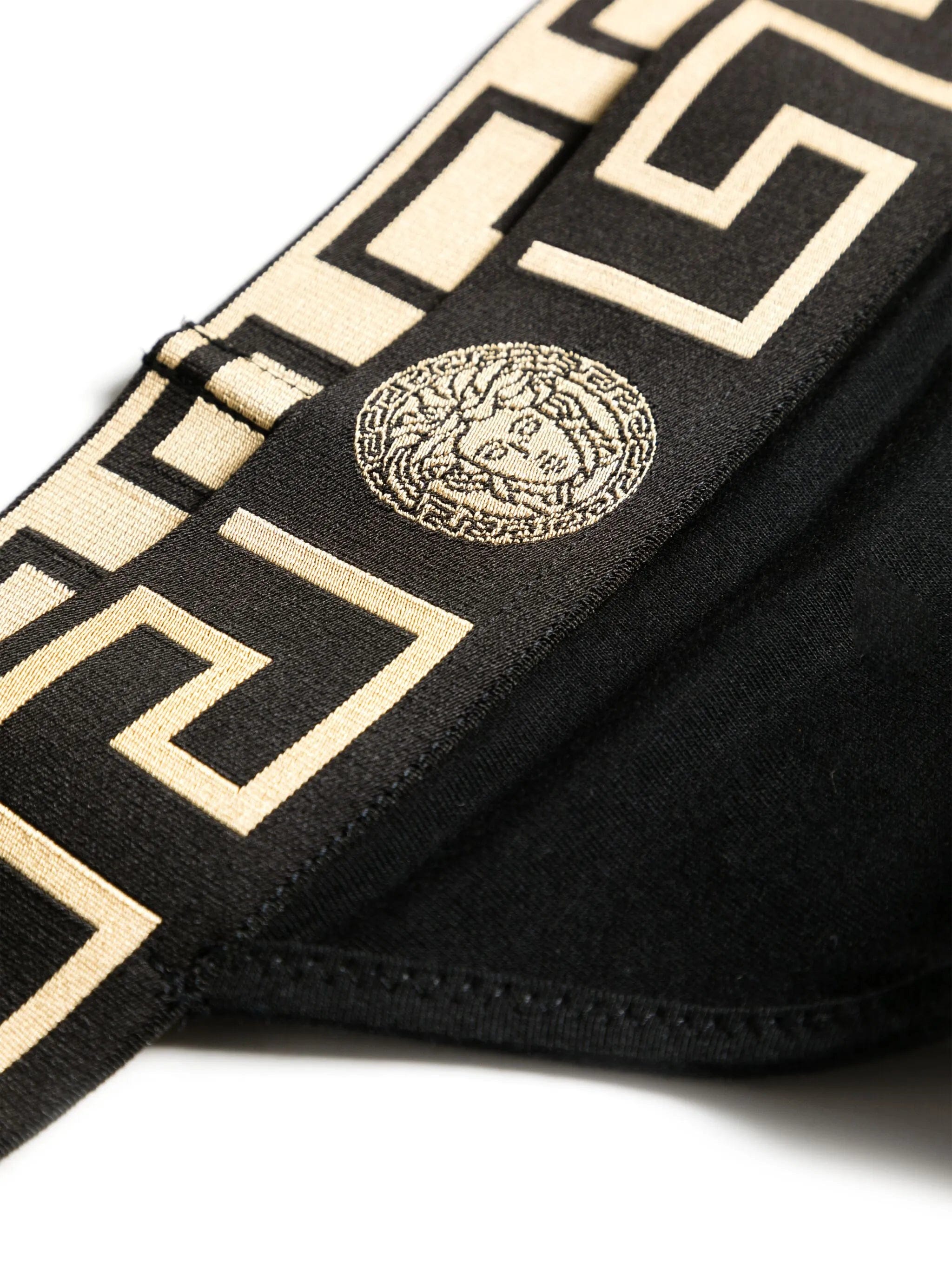 Versace cotton - jersey thong