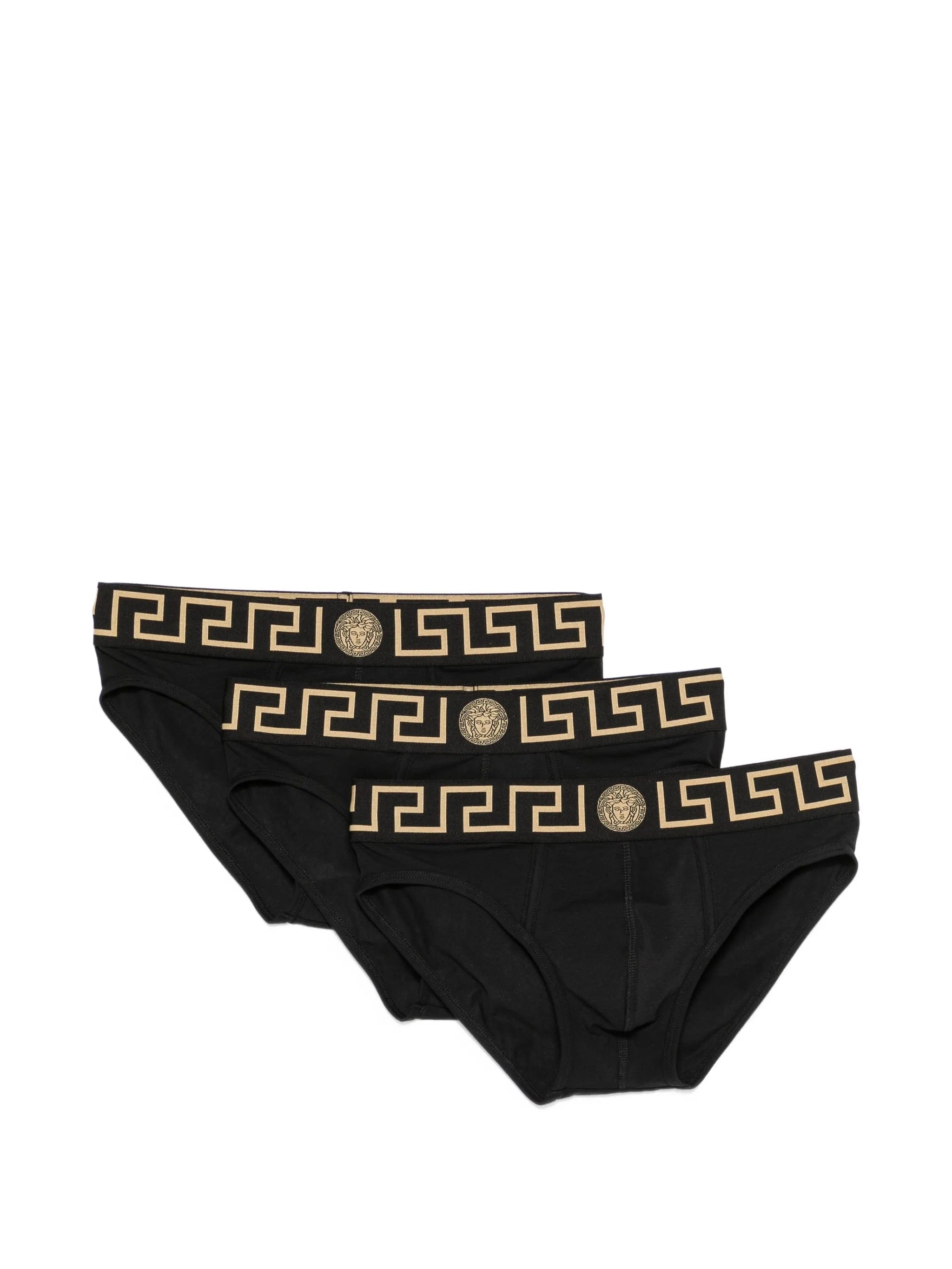 Versace Greca Medusa briefs (set of three)