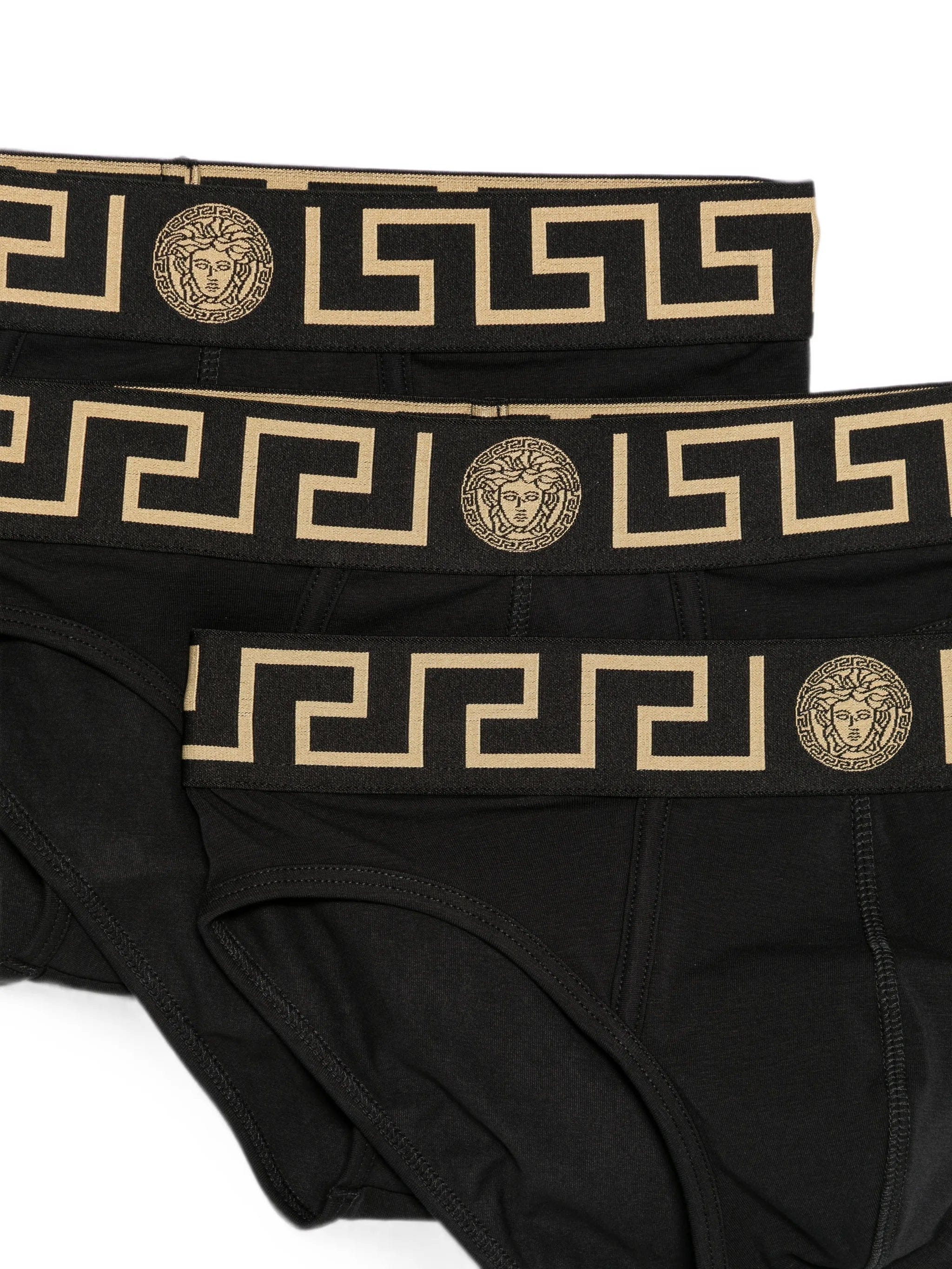 Versace Greca Medusa briefs (set of three)