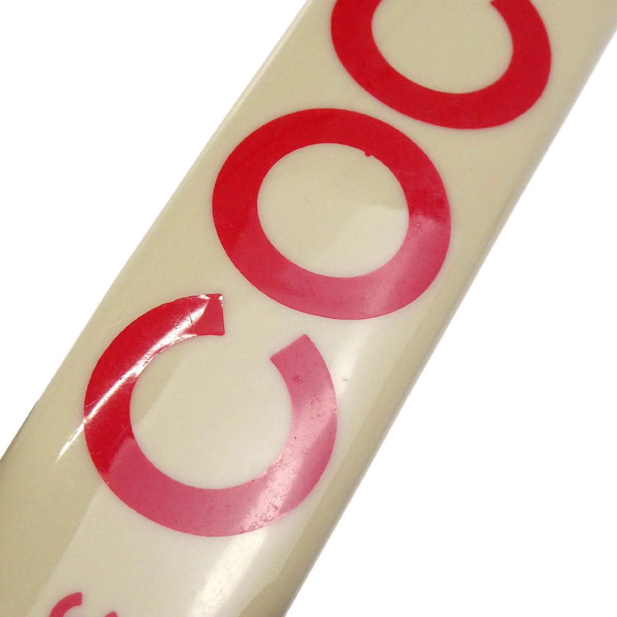 Chanel COCO Barrette Hair Accessories Beige Acrylic 01P