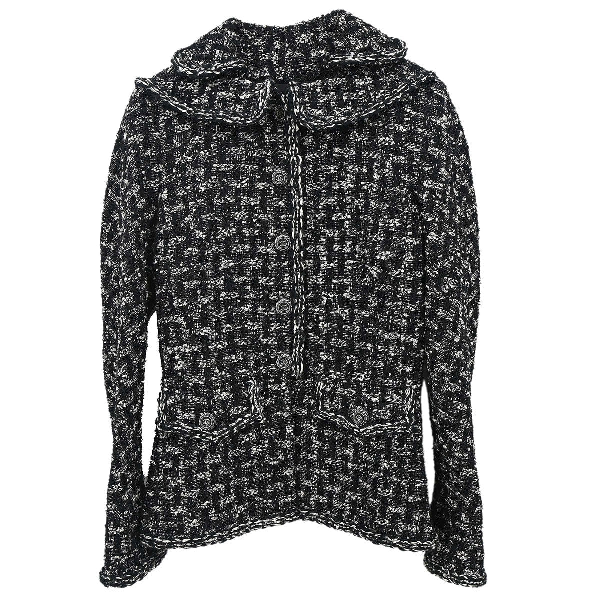 Chanel 2013 - 2014 Jacket Tweed Black #38