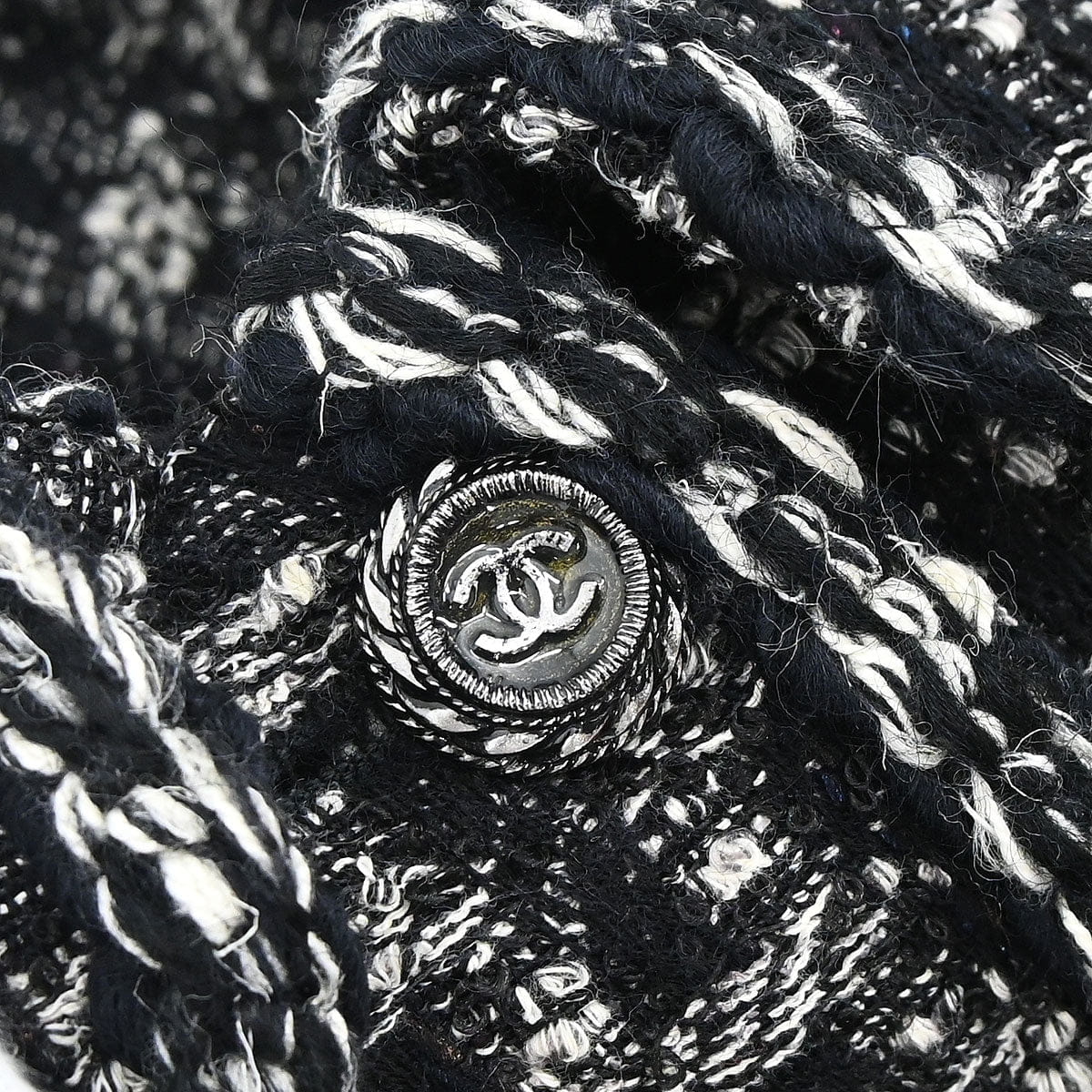 Chanel 2013 - 2014 Jacket Tweed Black #38