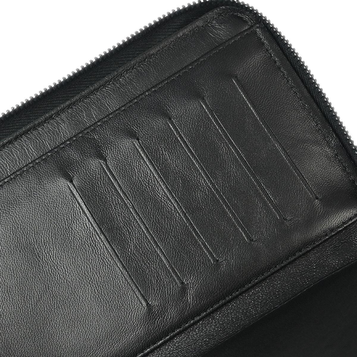 Chanel 2000 - 2001 New Travel Line Black Nylon Wallet Purse