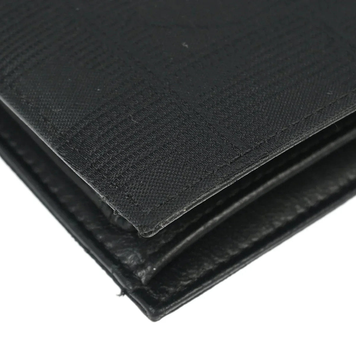 Chanel 2000 - 2001 Black Nylon New Travel Line Bifold Wallet