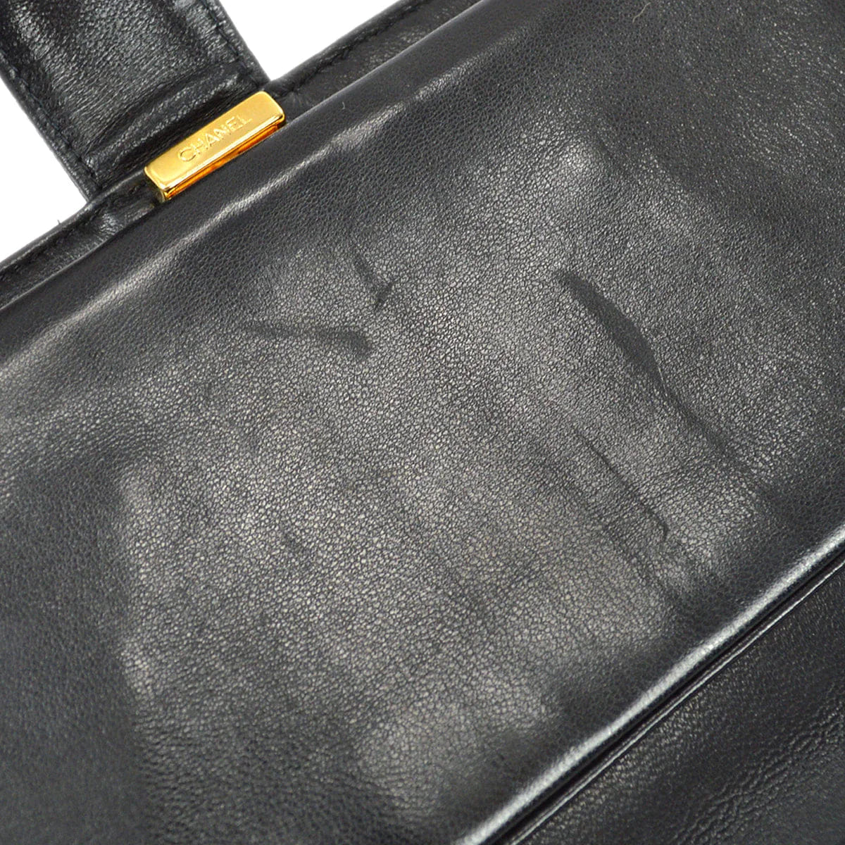 Chanel 1996 - 1997 Black Caviar Timeless Long Wallet