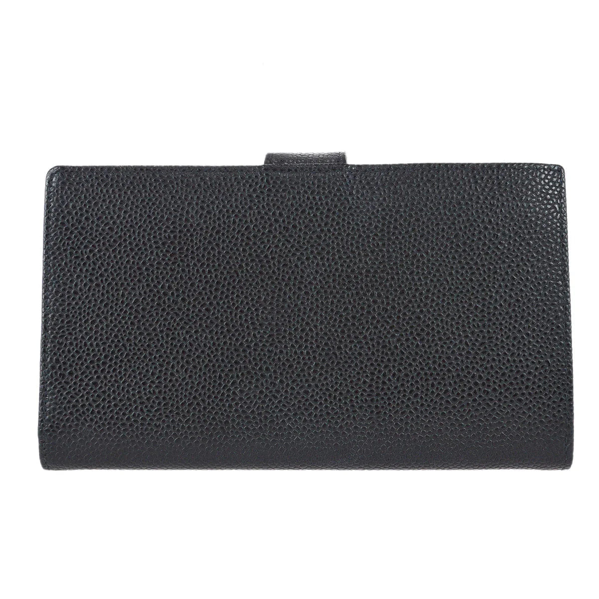 Chanel 2000 - 2001 Timeless Long Wallet Black Caviar