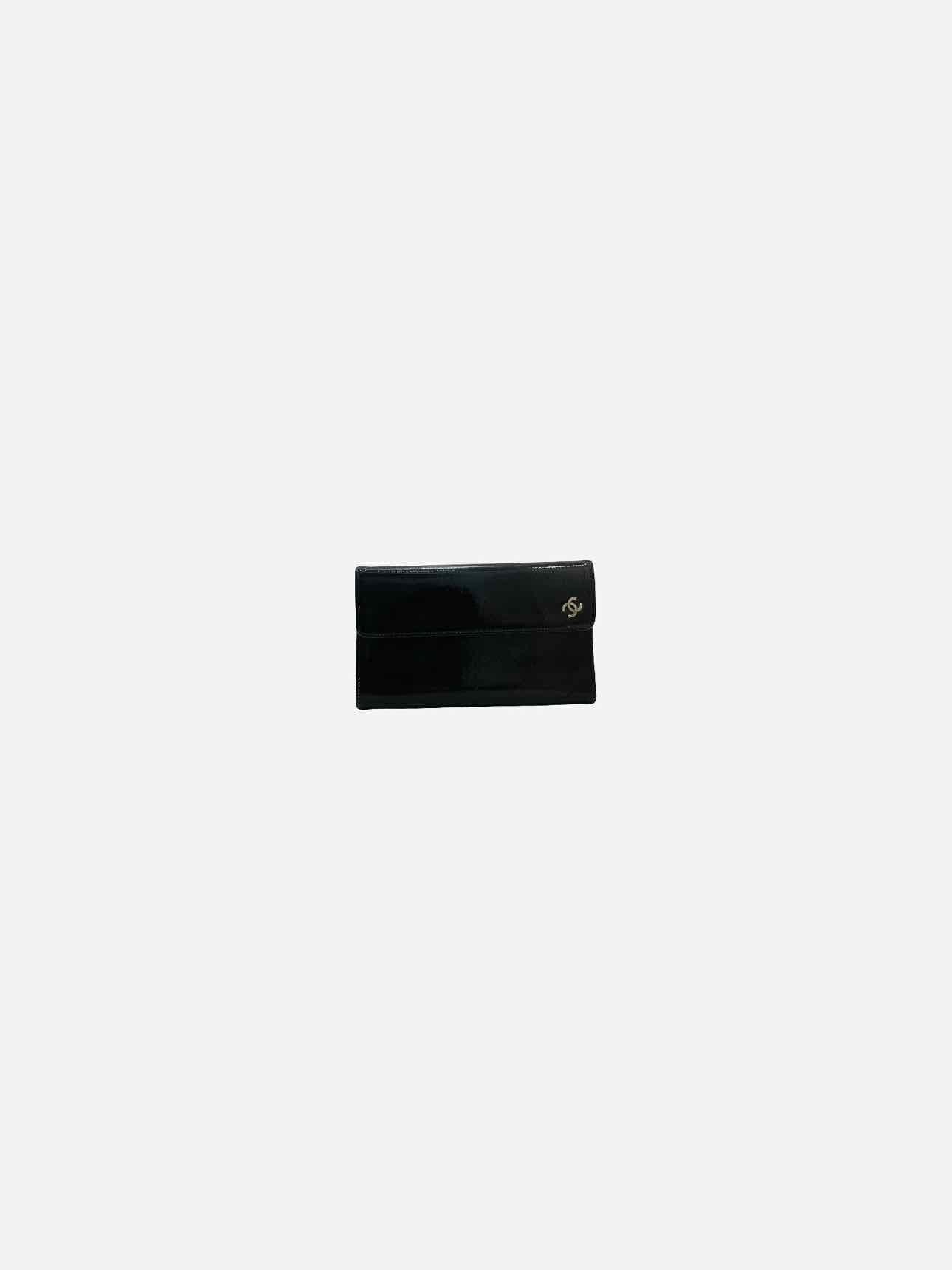 Chanel Black Continental Wallet