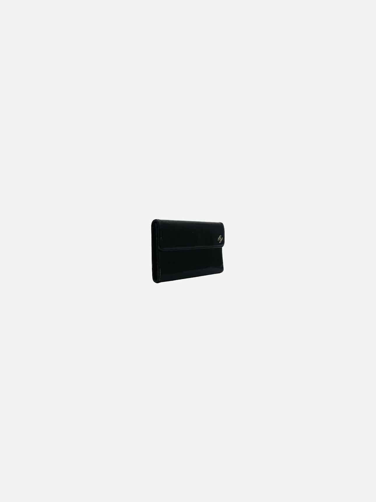 Chanel Black Continental Wallet