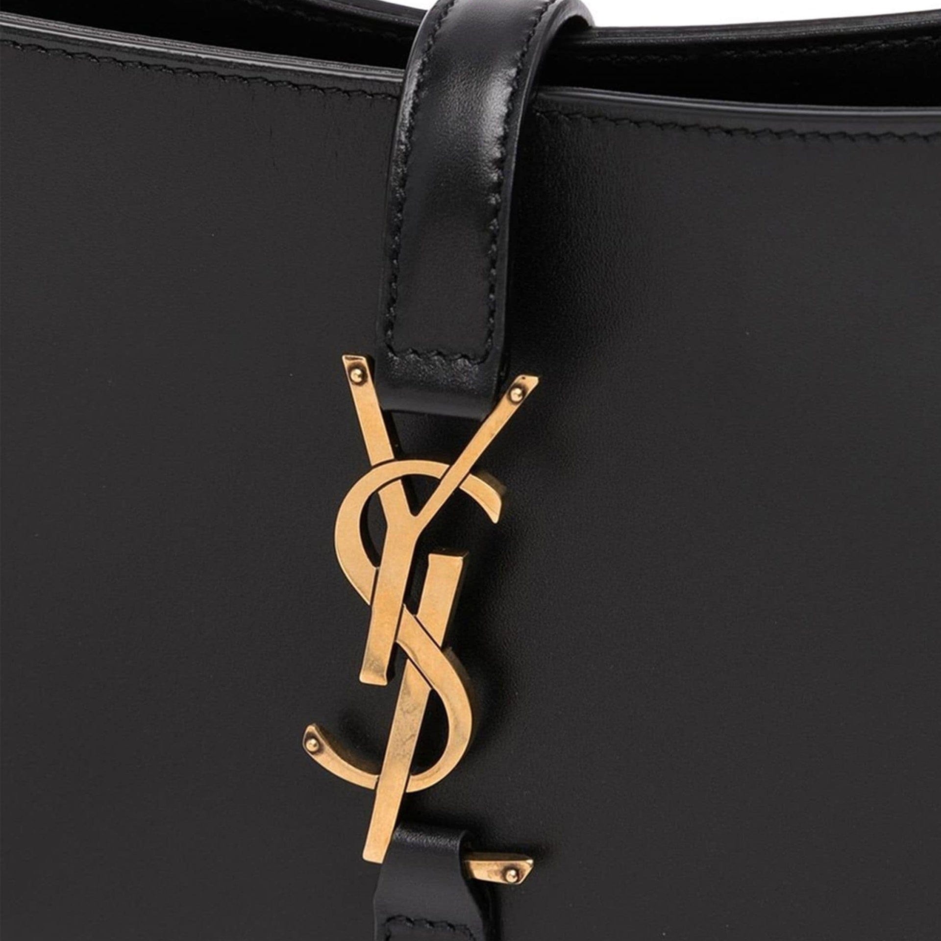 Saint Laurent Le 5 Ã 7 Hobo Leather Bag Women