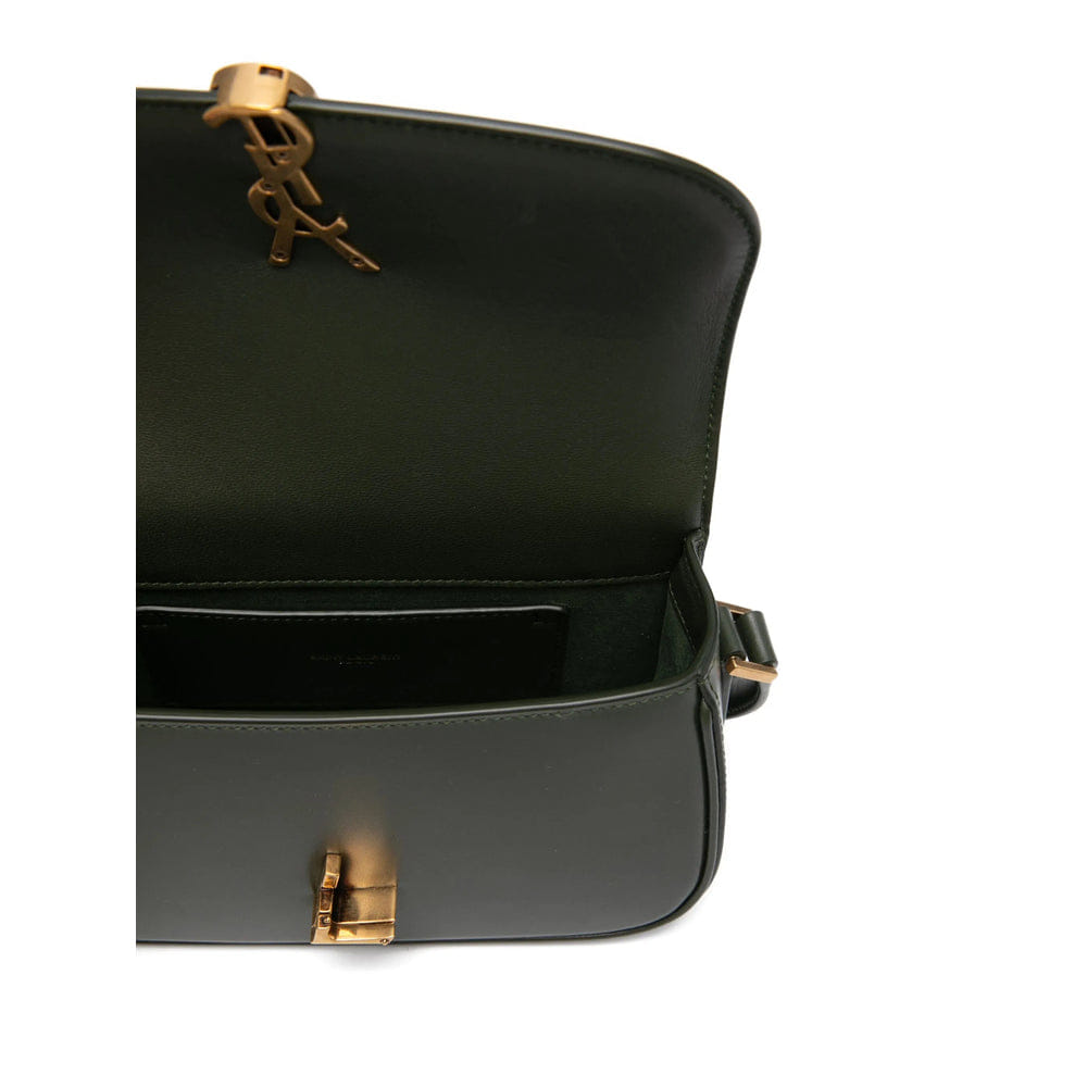 Saint Laurent Green Satchels & Cross Body Bags Women