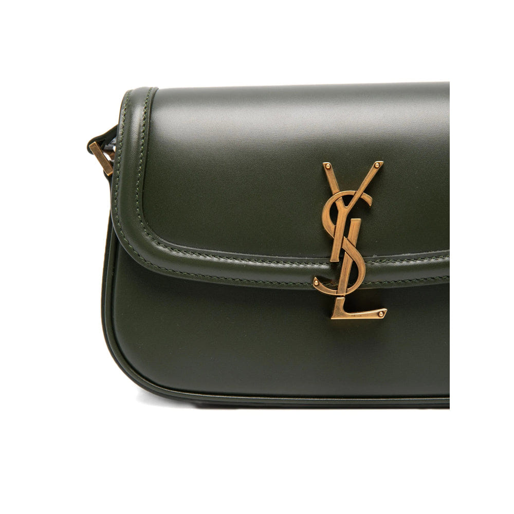 Saint Laurent Green Satchels & Cross Body Bags Women