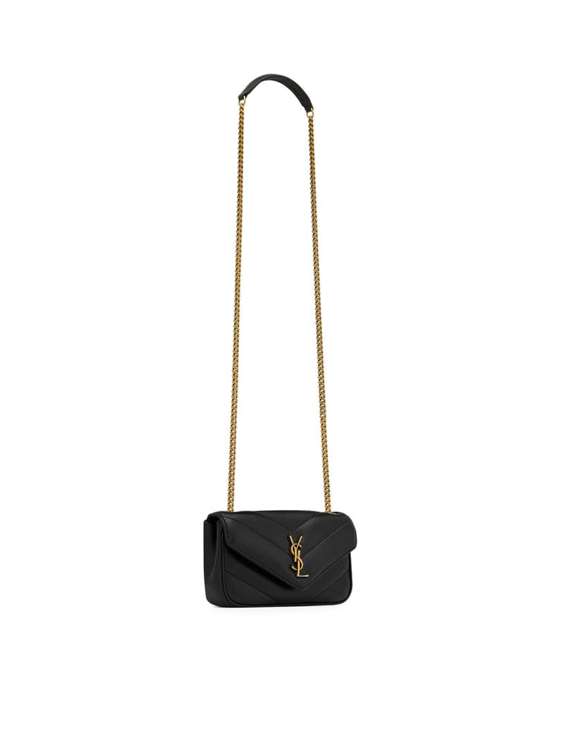 Saint Laurent Women Loulou Mini Lambskin Bag