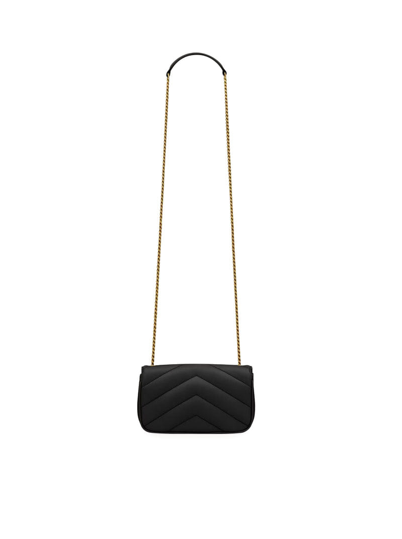Saint Laurent Women Loulou Mini Lambskin Bag