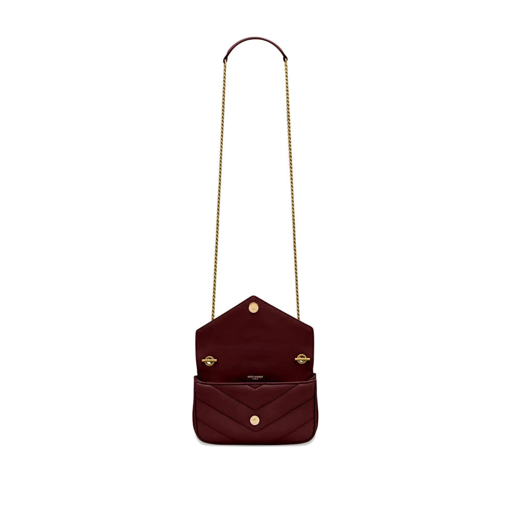 Saint Laurent Red Shoulder Bags Women