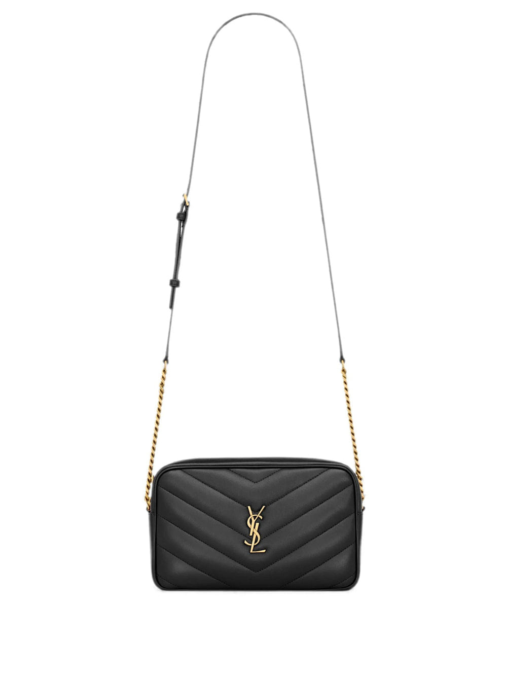 Saint Laurent Women Loulou Camera Bag In Matelassé Lambskin