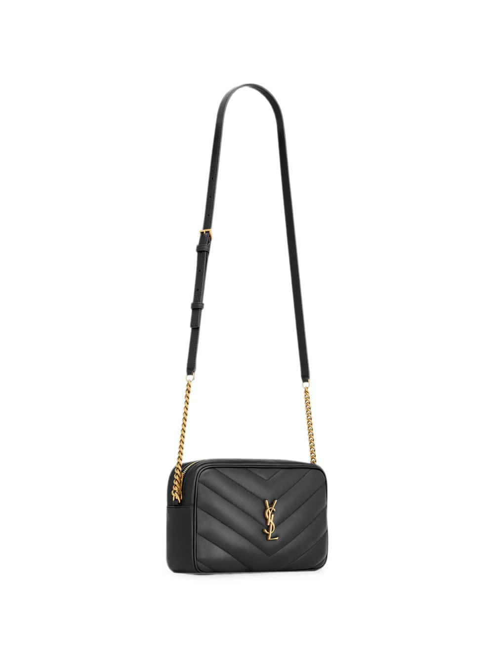 Saint Laurent Women Loulou Camera Bag In Matelassé Lambskin