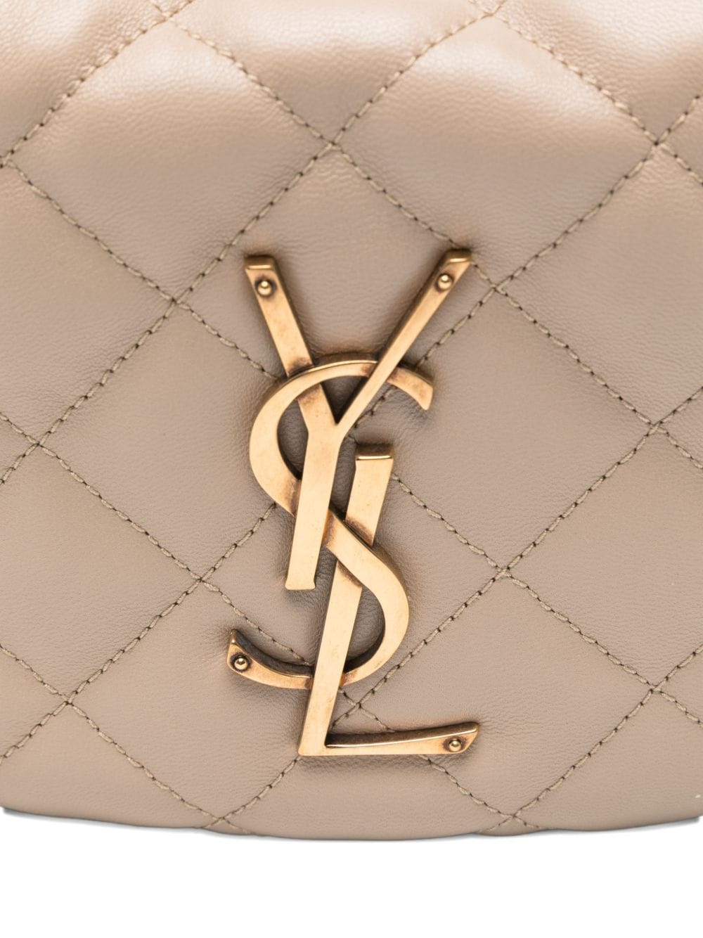 Saint Laurent Women Icarino Leather Hobo Bag