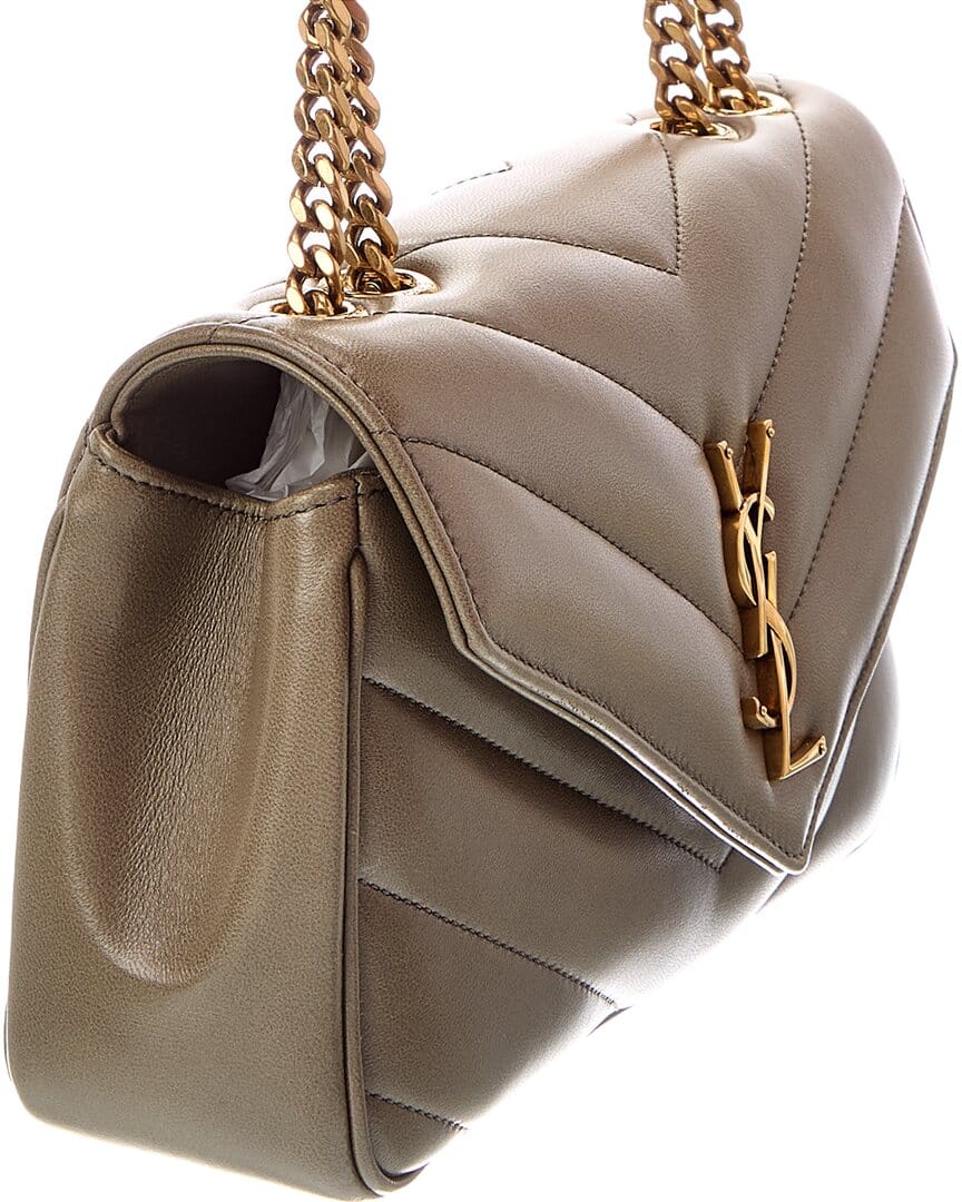 Saint Laurent Loulou Small Leather Shoulder Bag