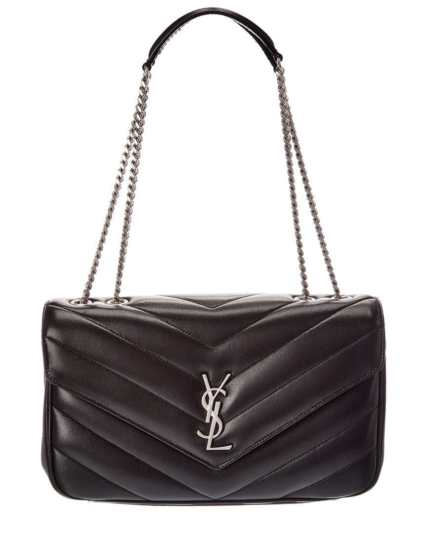 Saint Laurent Loulou Medium Leather Shoulder Bag