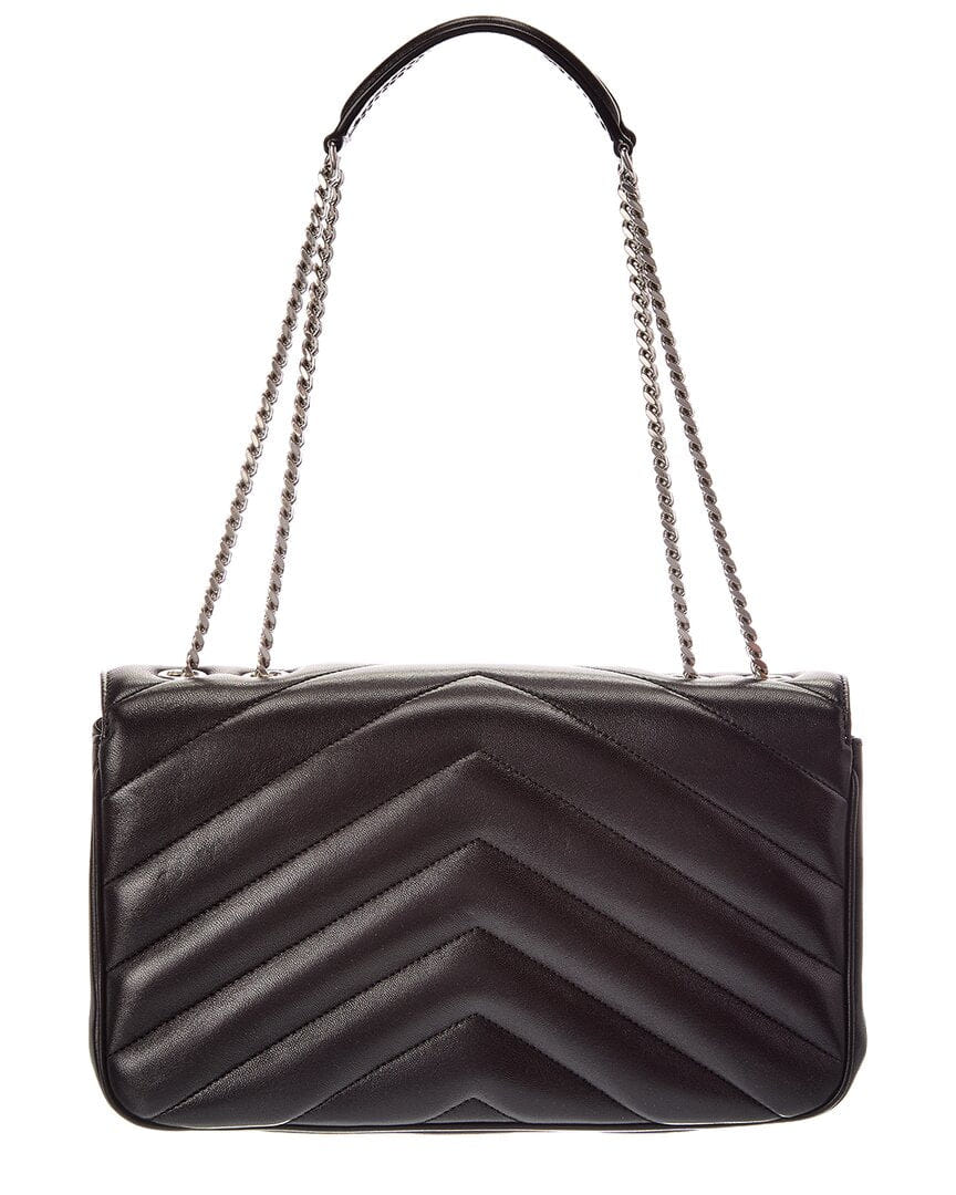 Saint Laurent Loulou Medium Leather Shoulder Bag