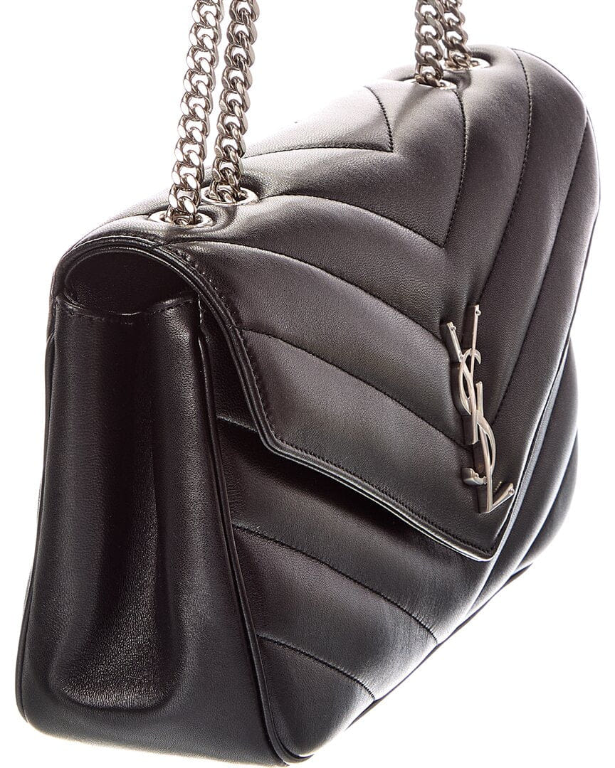 Saint Laurent Loulou Medium Leather Shoulder Bag