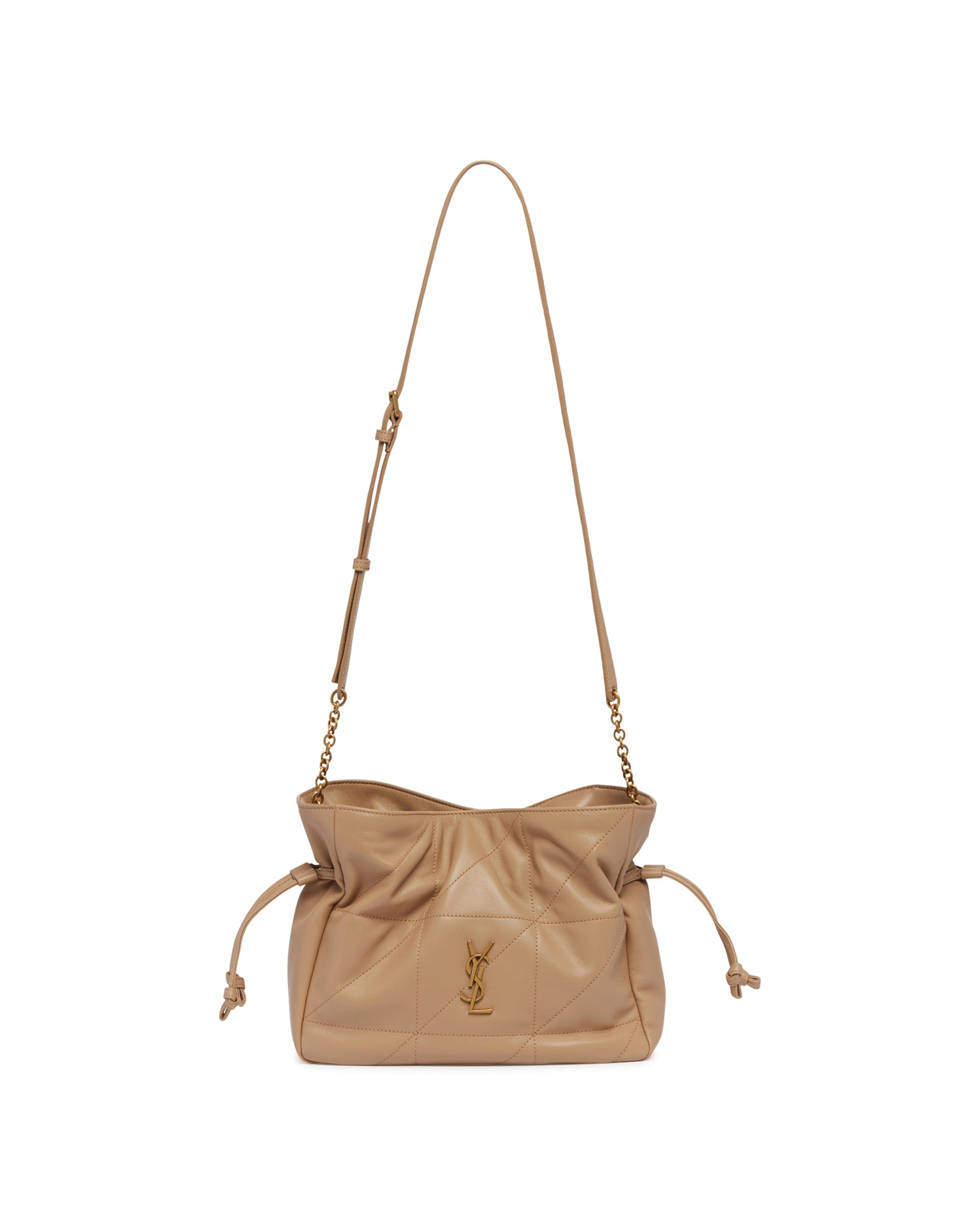 Saint Laurent Pochette A Spalla Jamie Beige