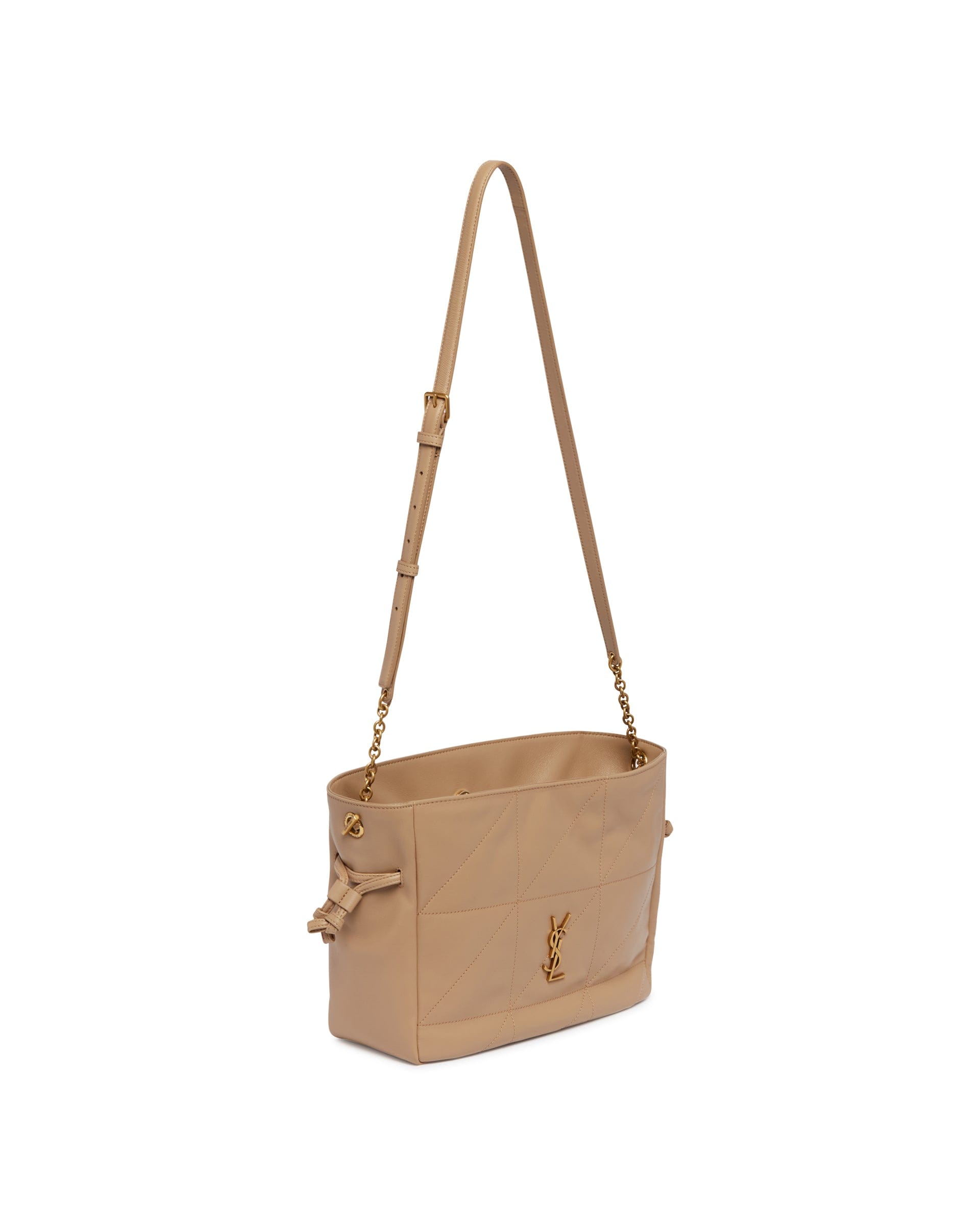 Saint Laurent Pochette A Spalla Jamie Beige