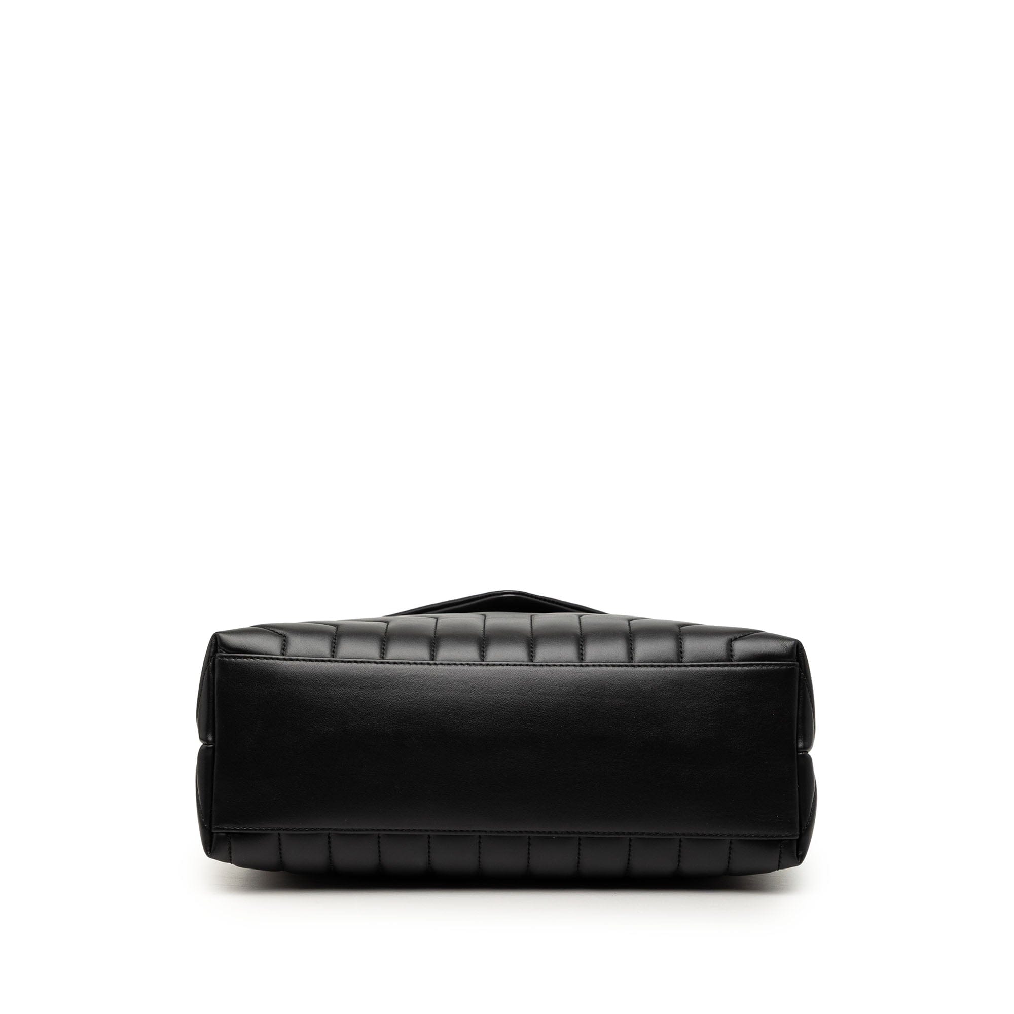 Saint Laurent Medium Matelasse Calfskin Monogram LouLou Shoulder Bag