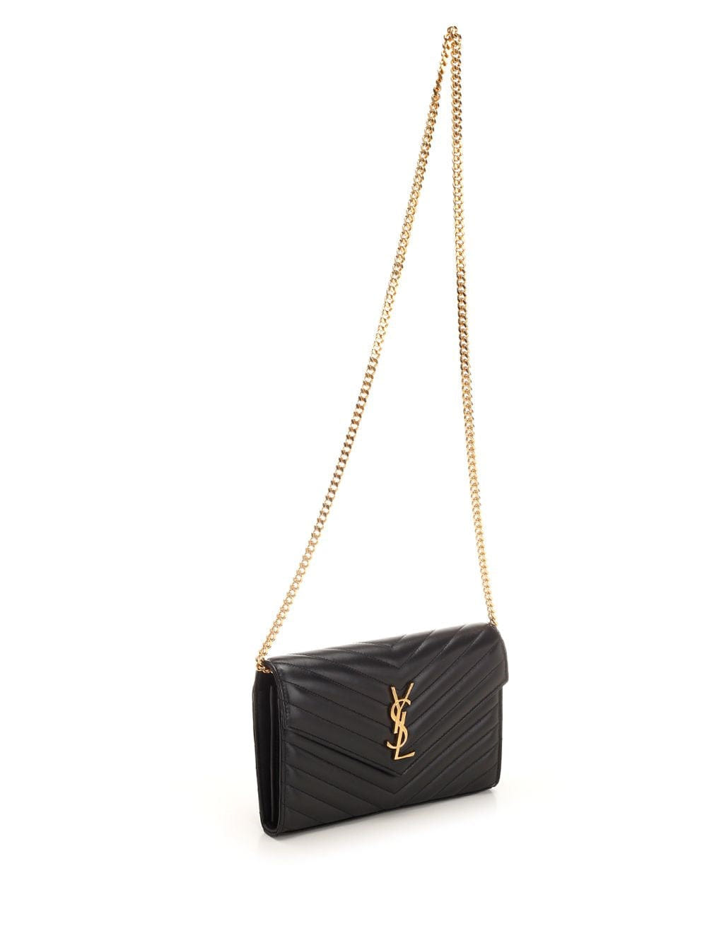 Saint Laurent Women Cassandre Wallet On Chain
