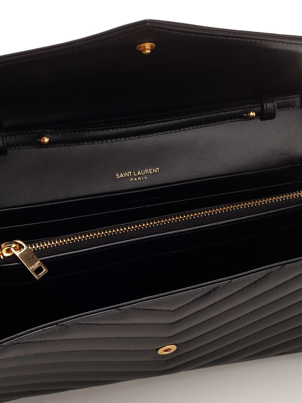 Saint Laurent Women Cassandre Wallet On Chain