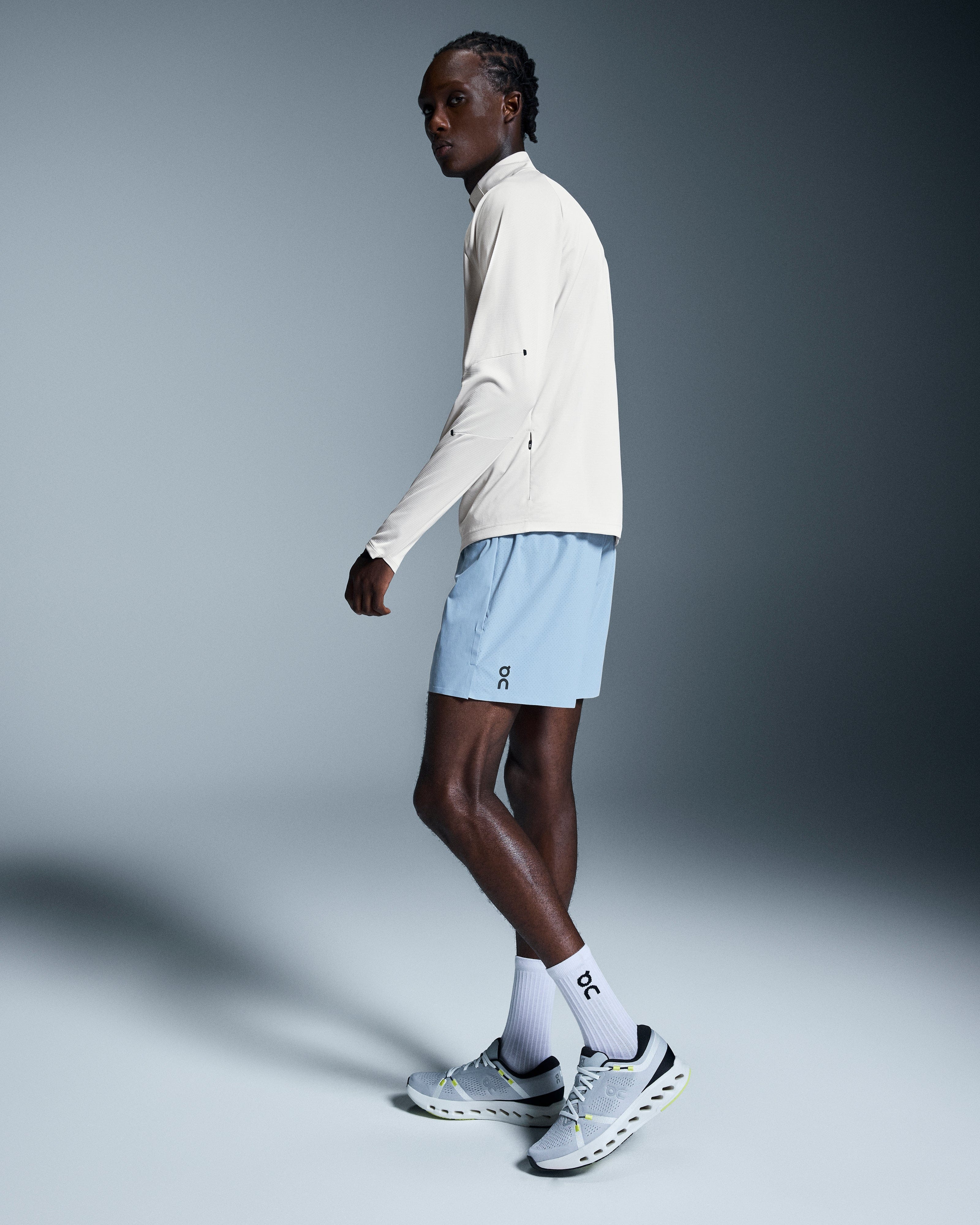 On Running On 5" Performance Shorts Chambray