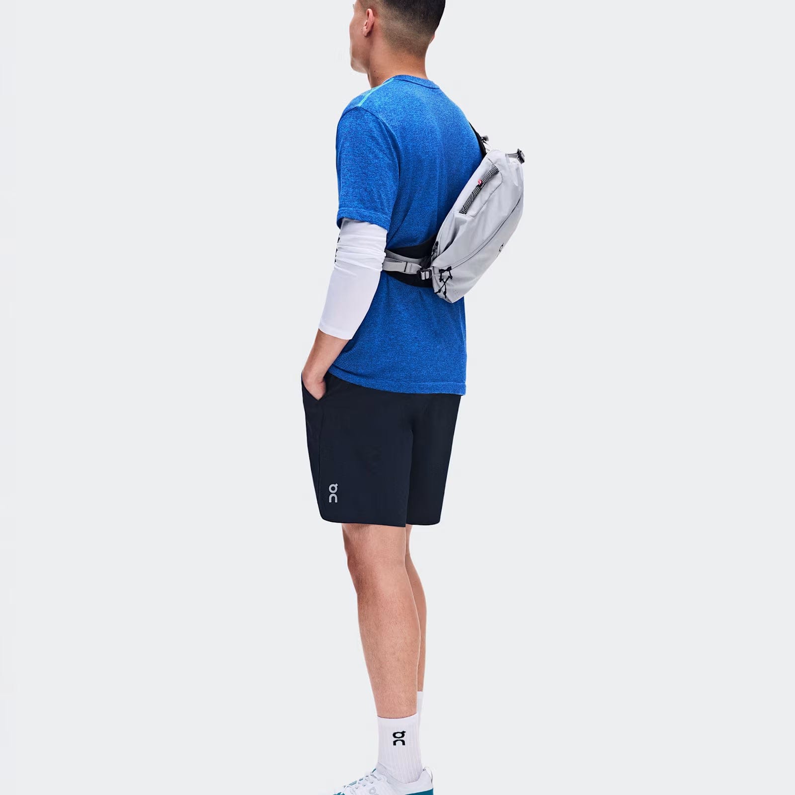 On Running On Train Shorts 7" Navy