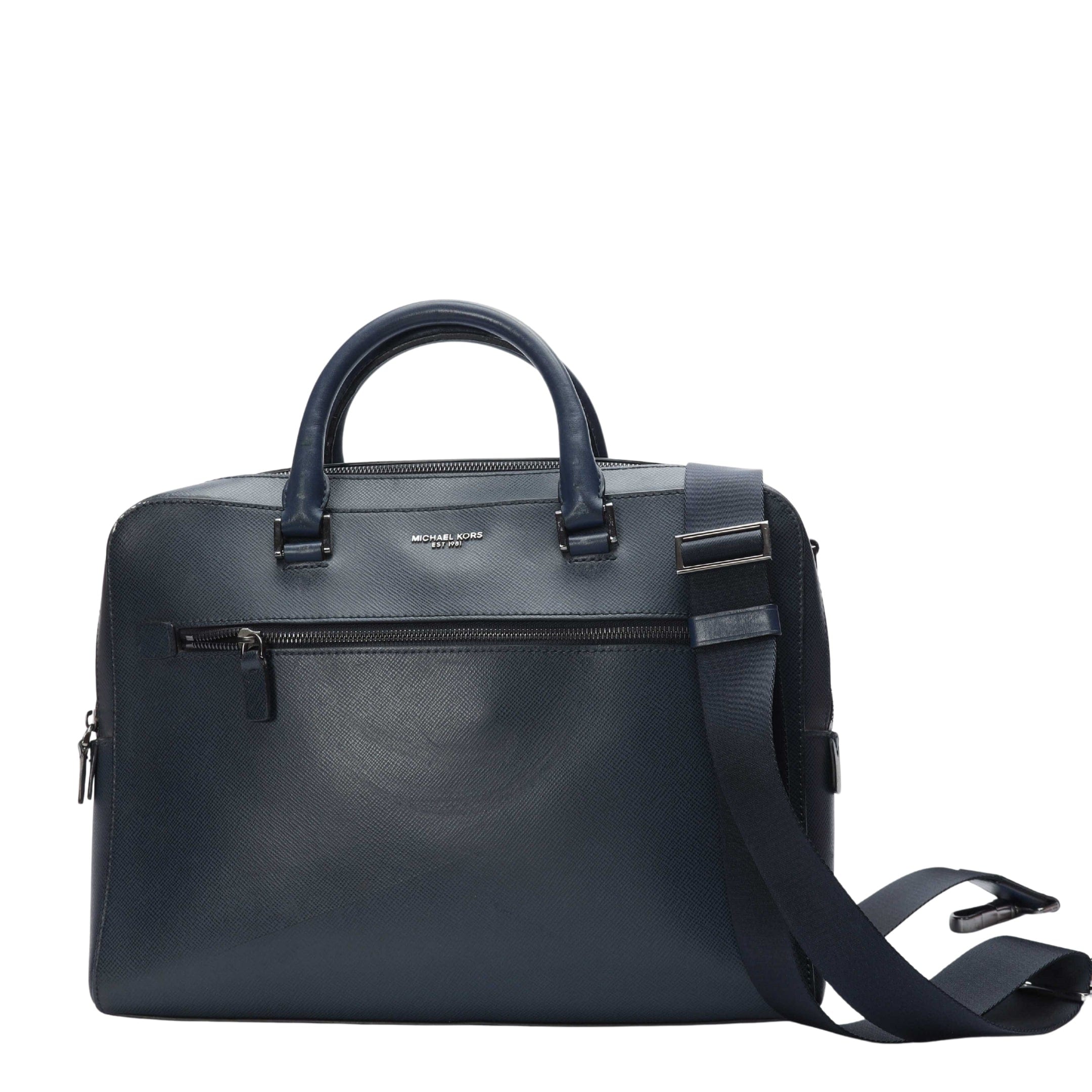 Coach Michael Kors Navy Blue Briefcase