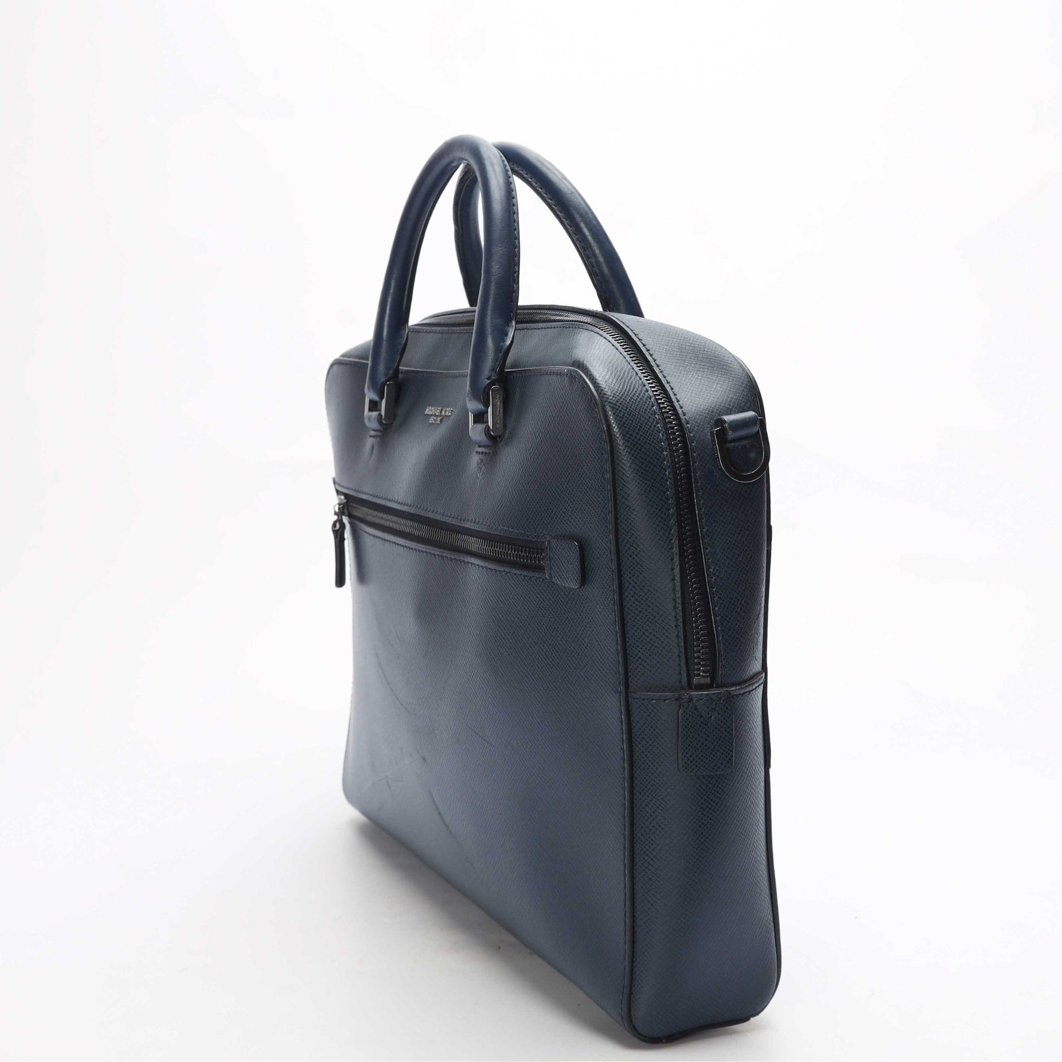 Coach Michael Kors Navy Blue Briefcase