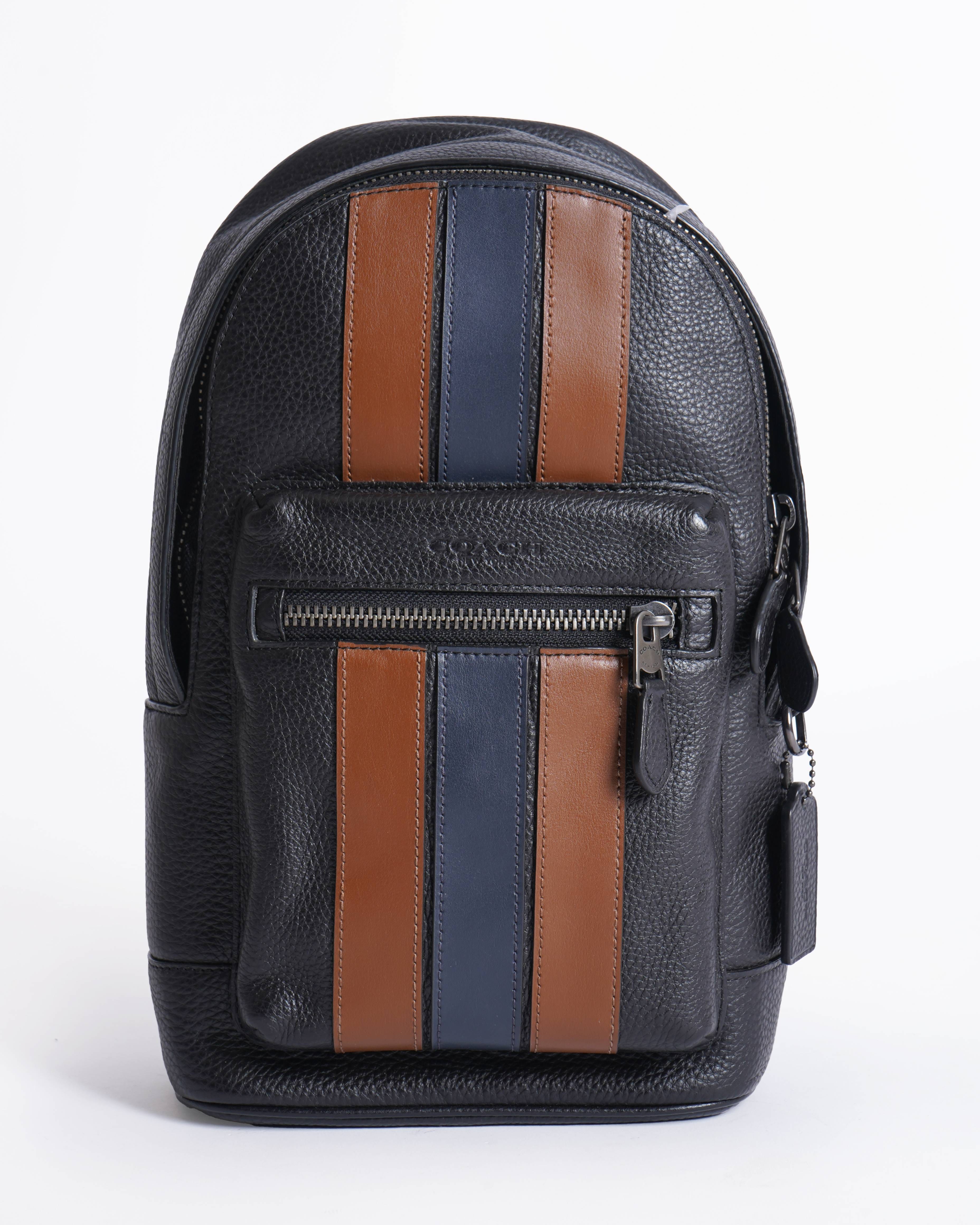 Coach New Coach West Pack With Varsity Stripe