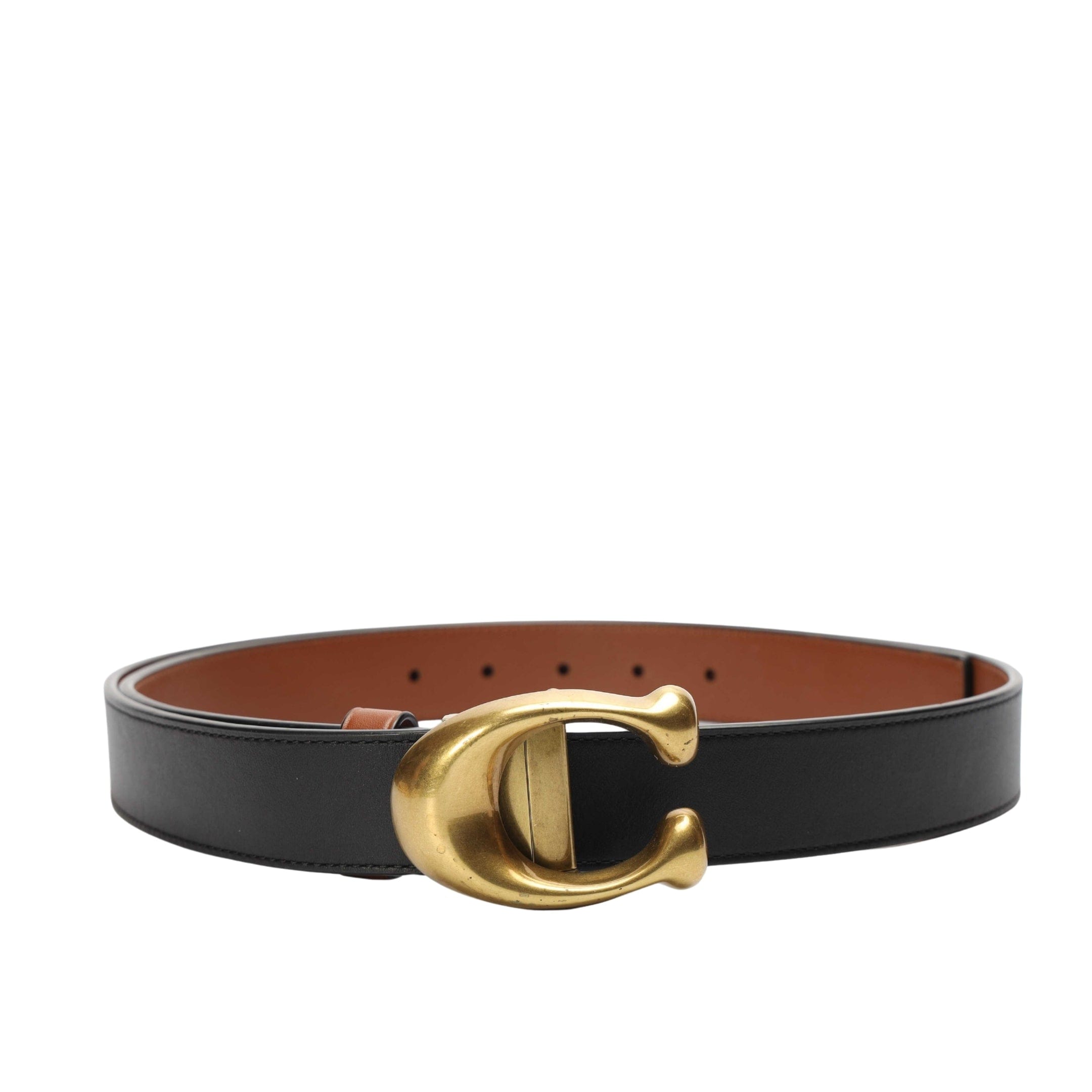 Coach C Hardware Reversible Belt